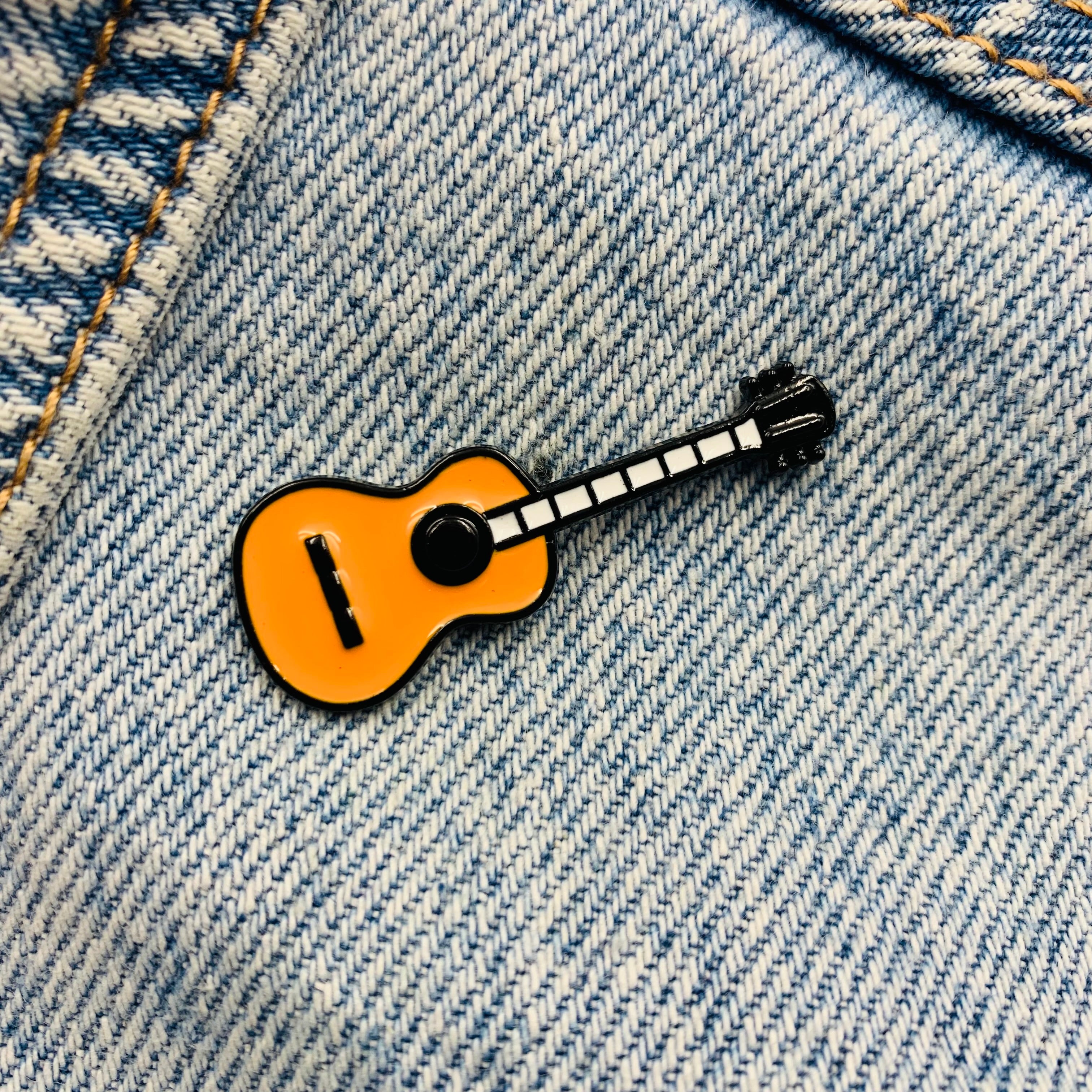 Gitarren Emaille Pins