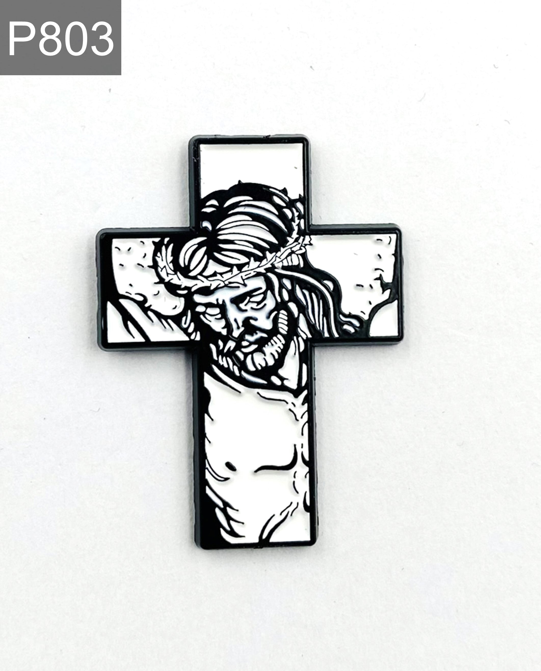 Christian cross Jesus Enamel Pin