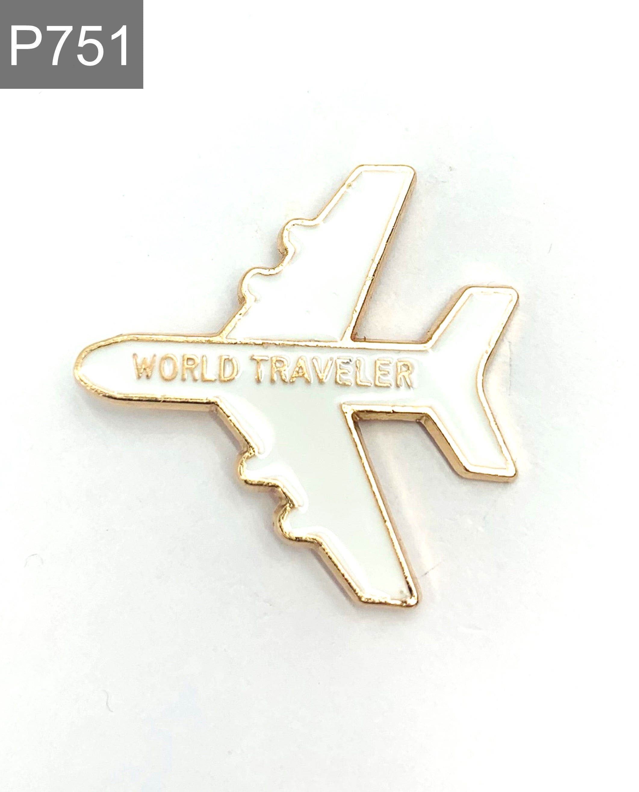 Airplane Emaille Pins