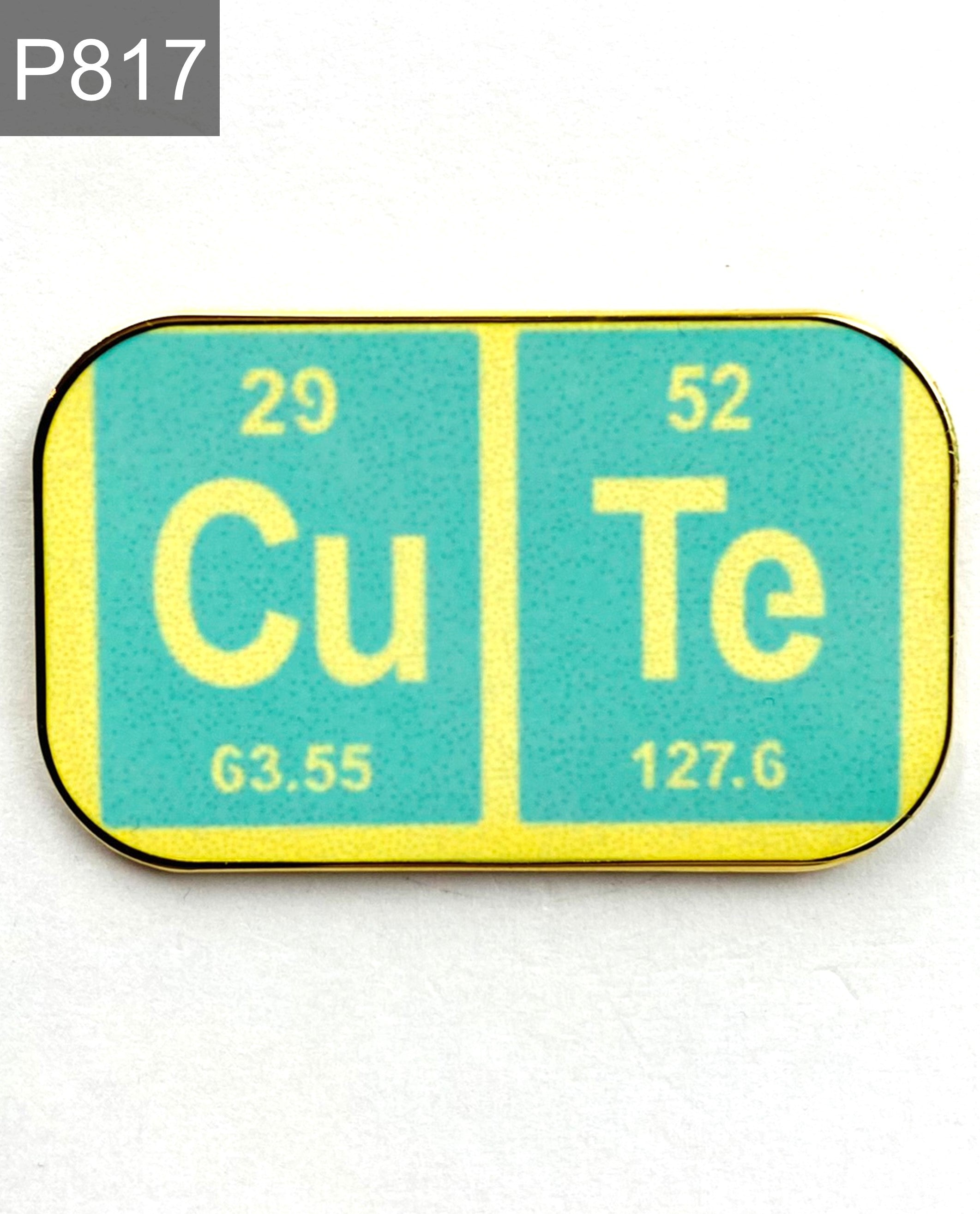 Saying cute periodic table Enamel Pin