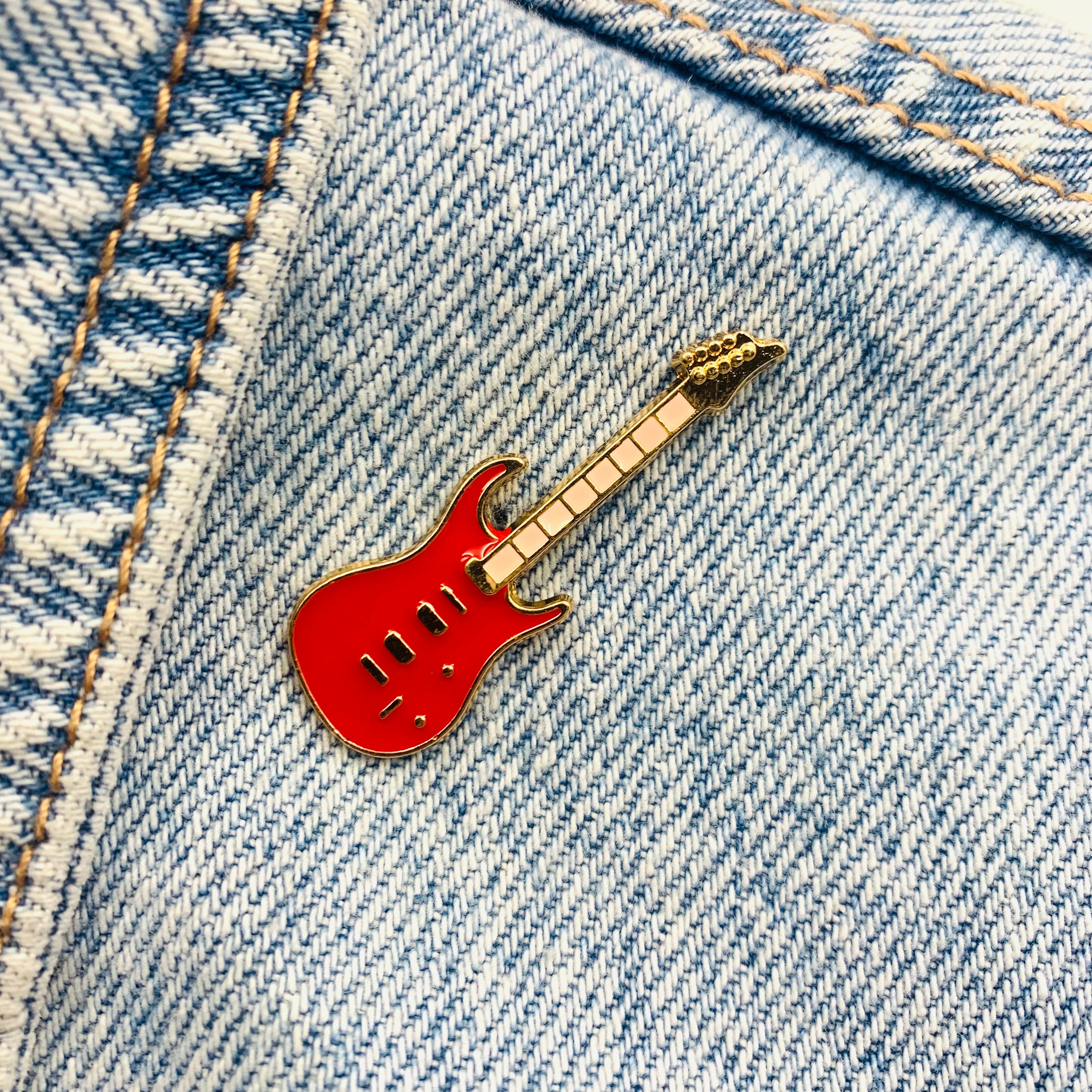 Guitar Emaille Pins