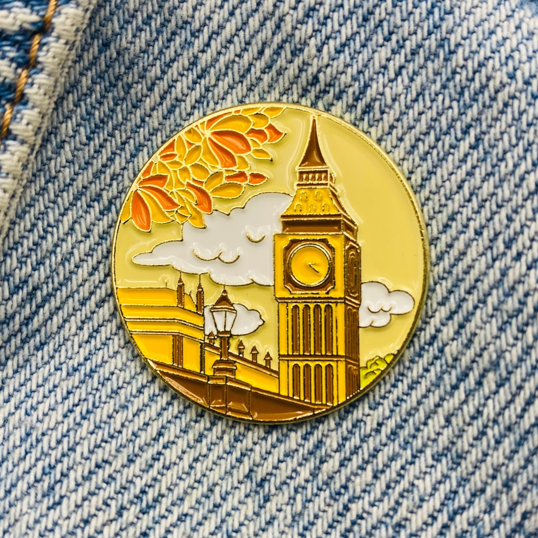 Big Ben Emaille Pin