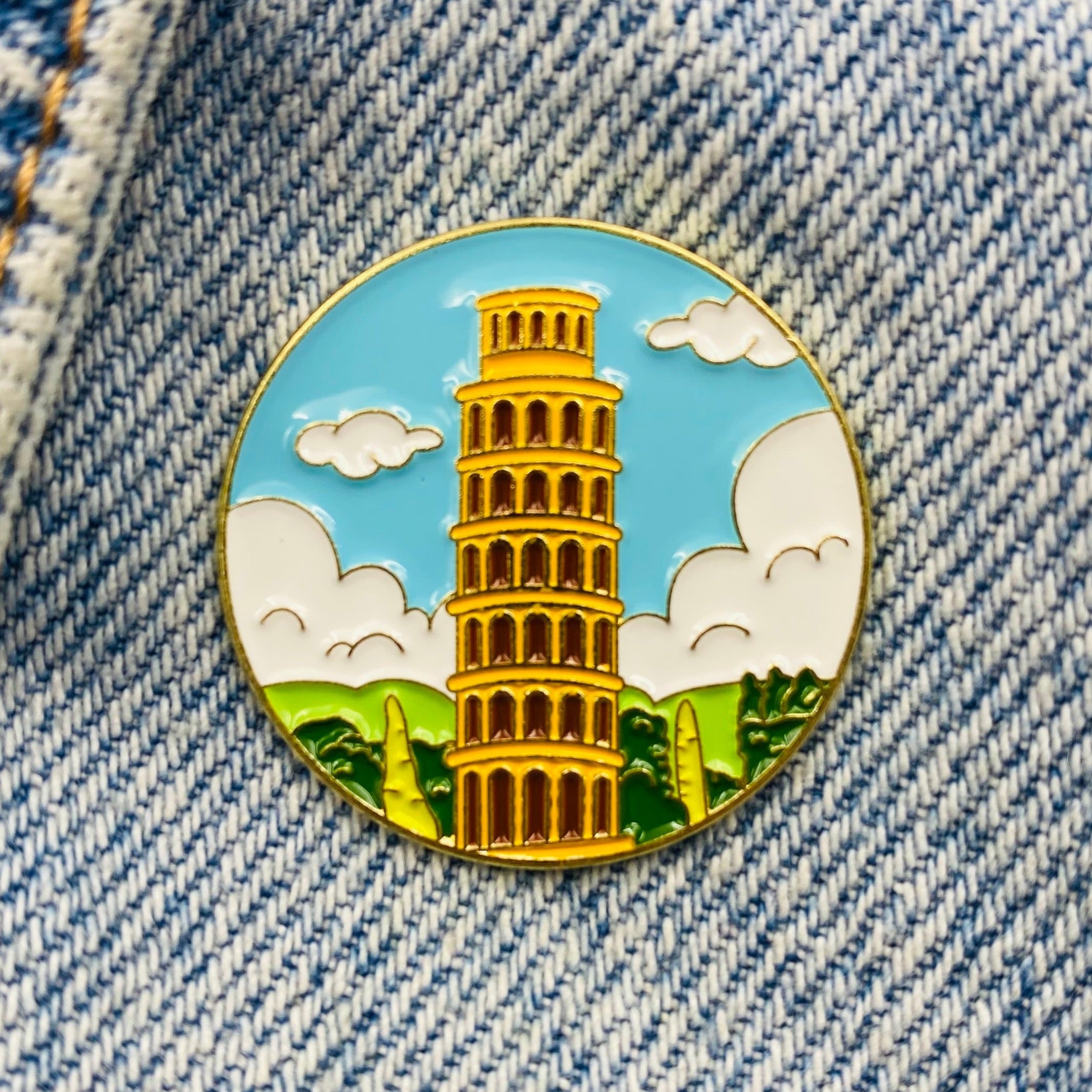 Pisa Emaille Pin