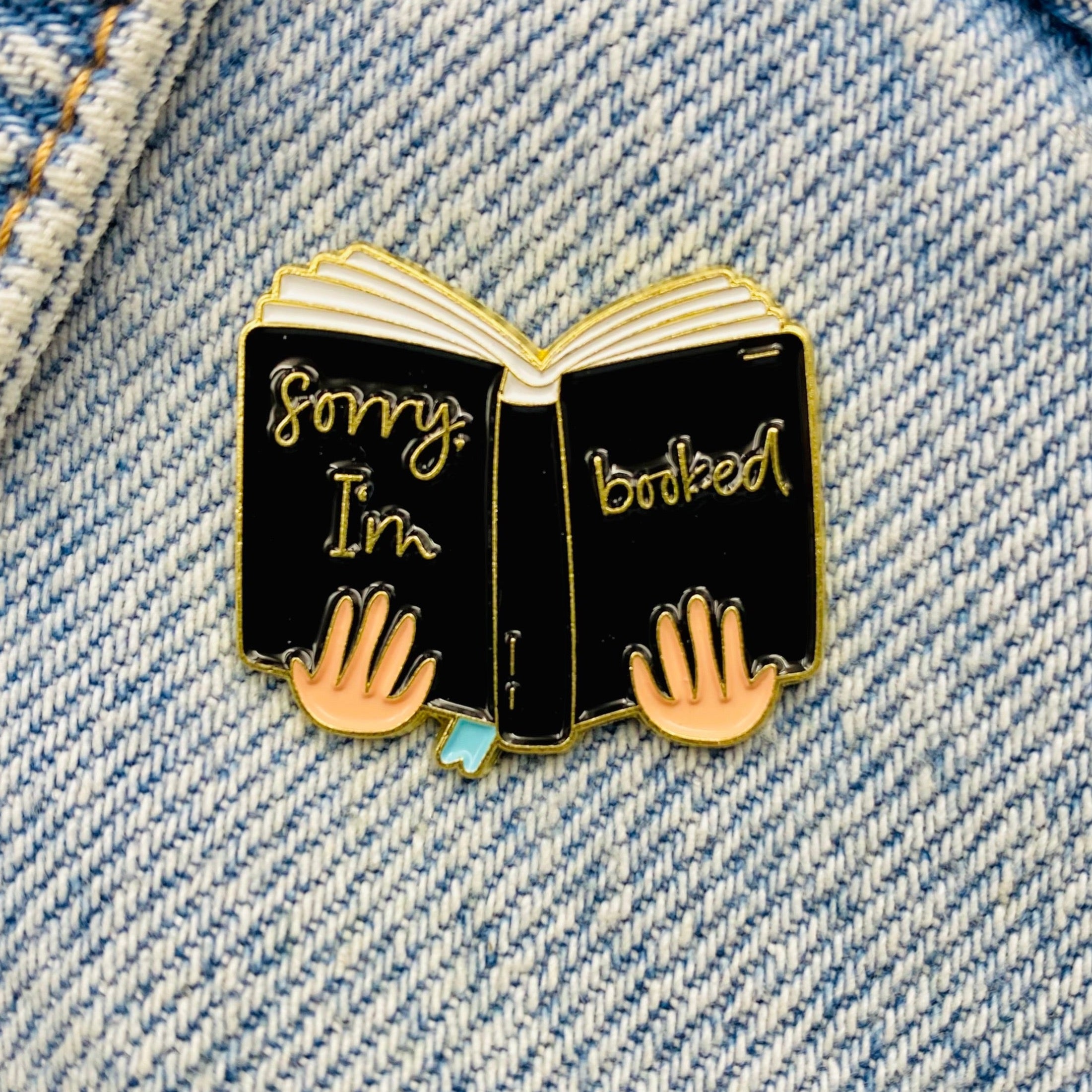 Saying Book Enamel Pin