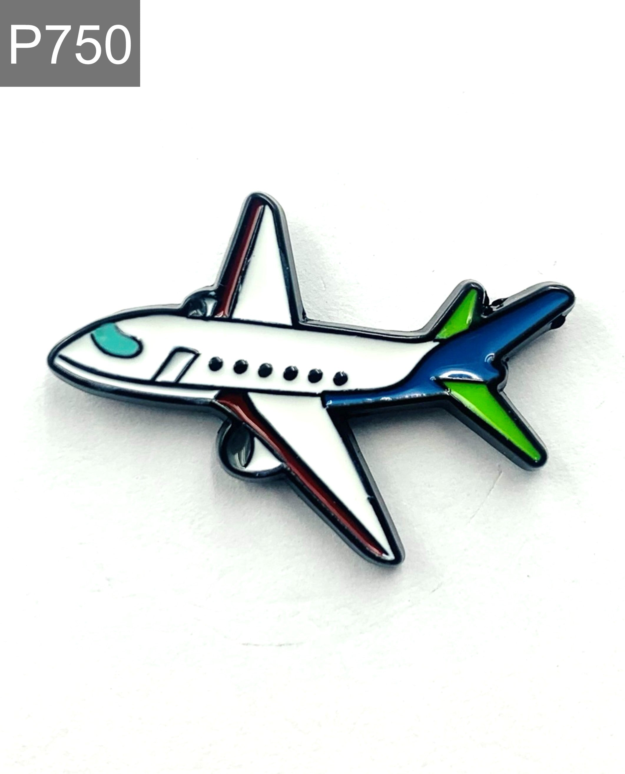 Airplane Emaille Pins