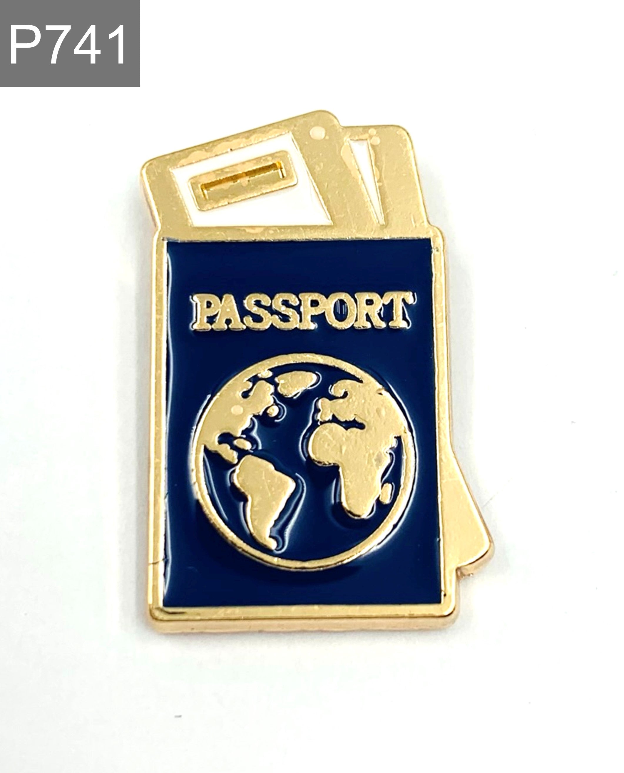 Passport Emaille Pins