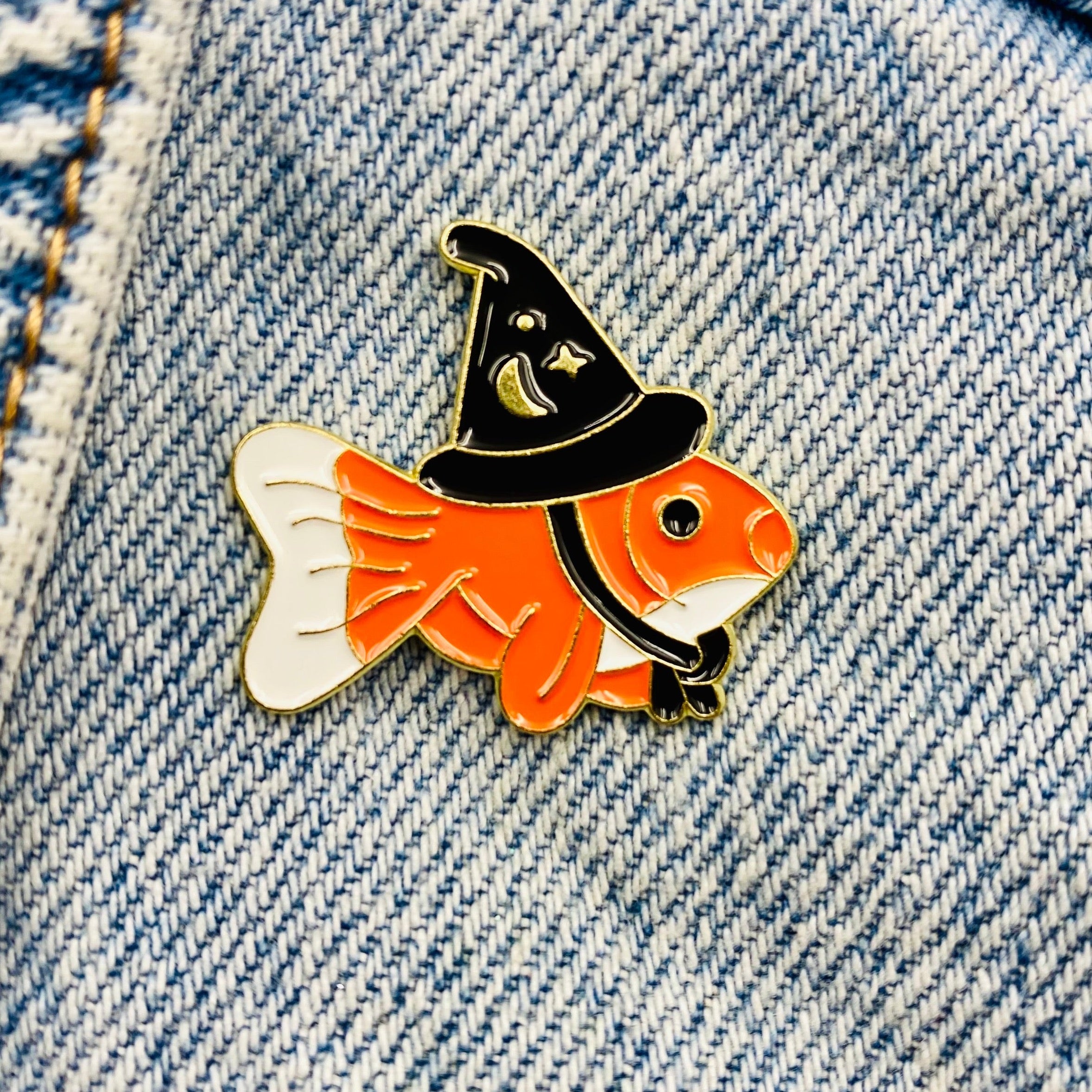 Cute Clownfish Enamel Pin