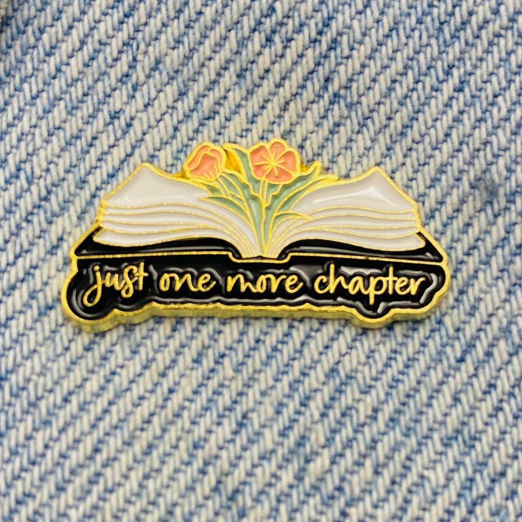 Saying book Enamel Pin