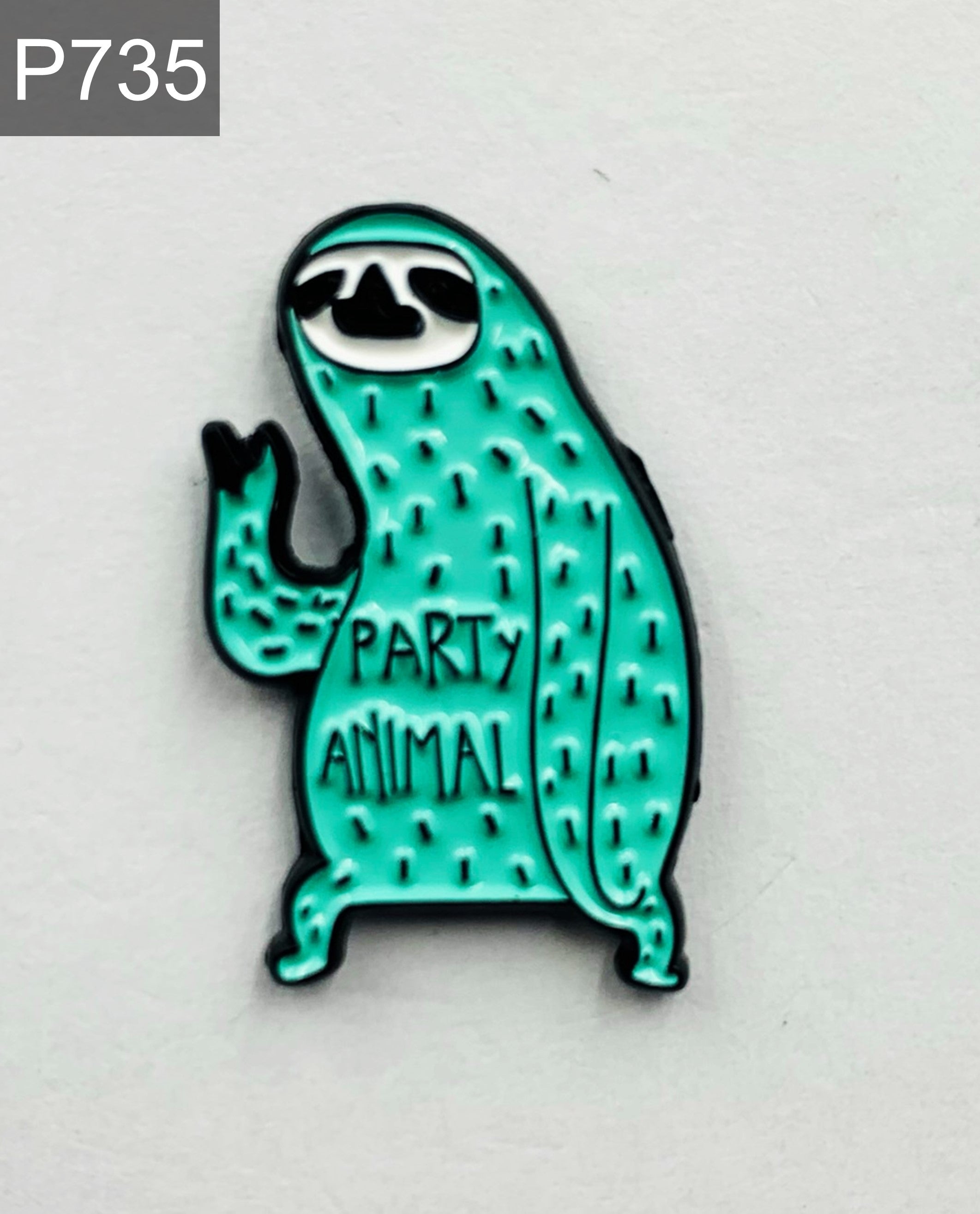 Saying „Party animal“ Enamel Pin