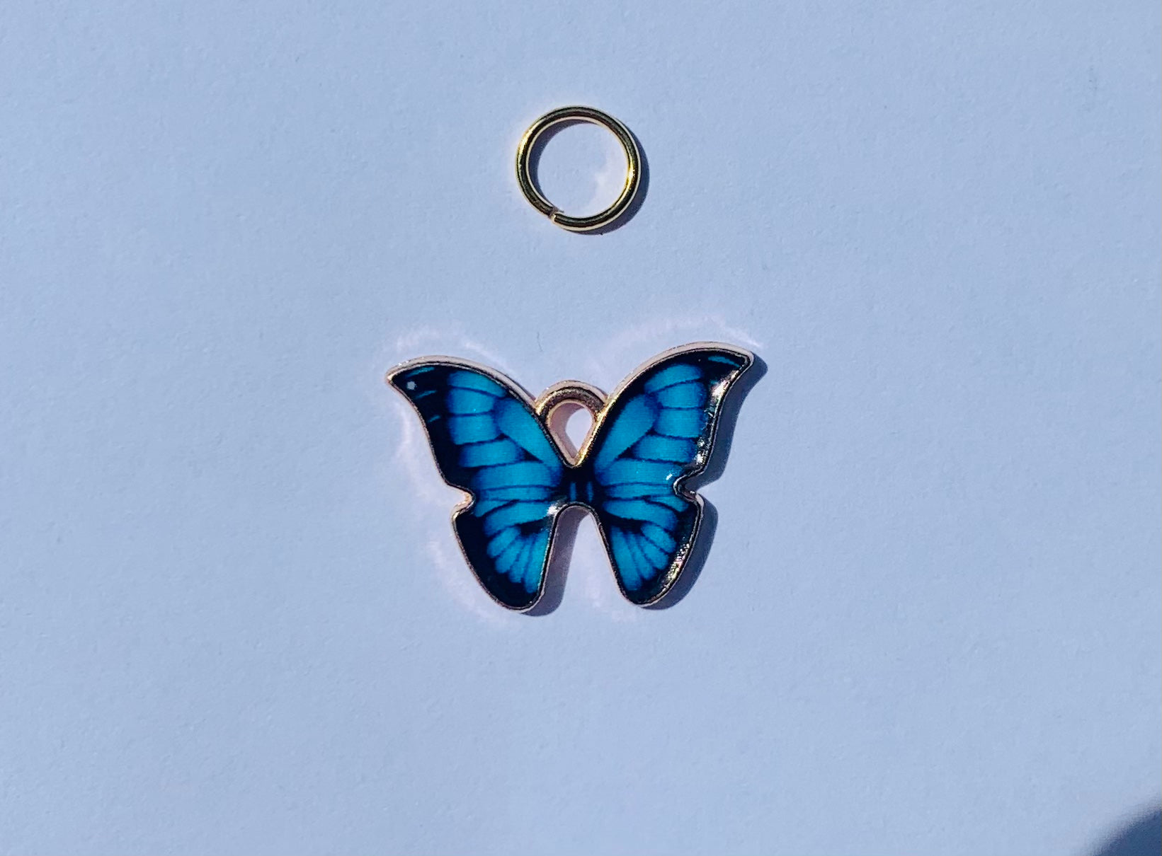 Schmetterling Schuh Charms