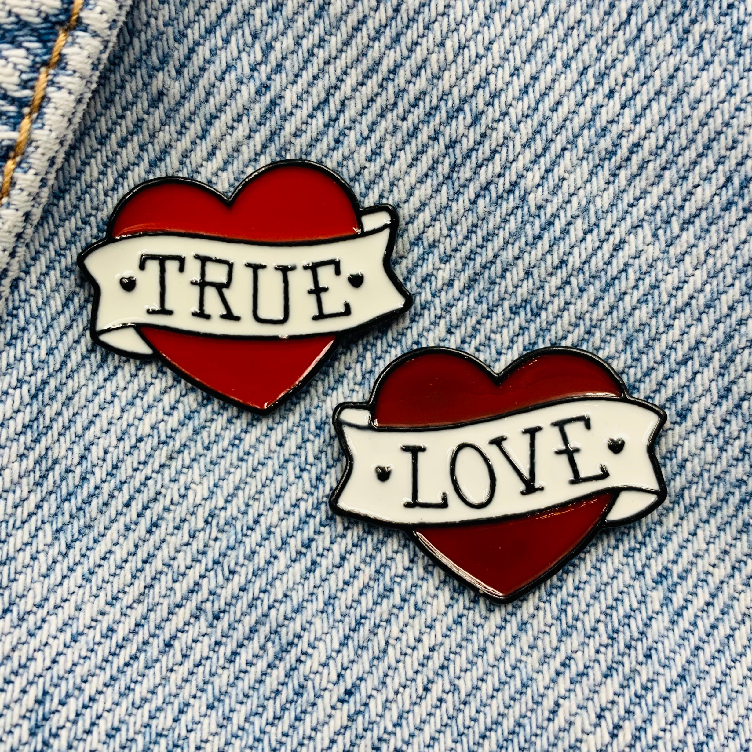 Heart Enamel Pins