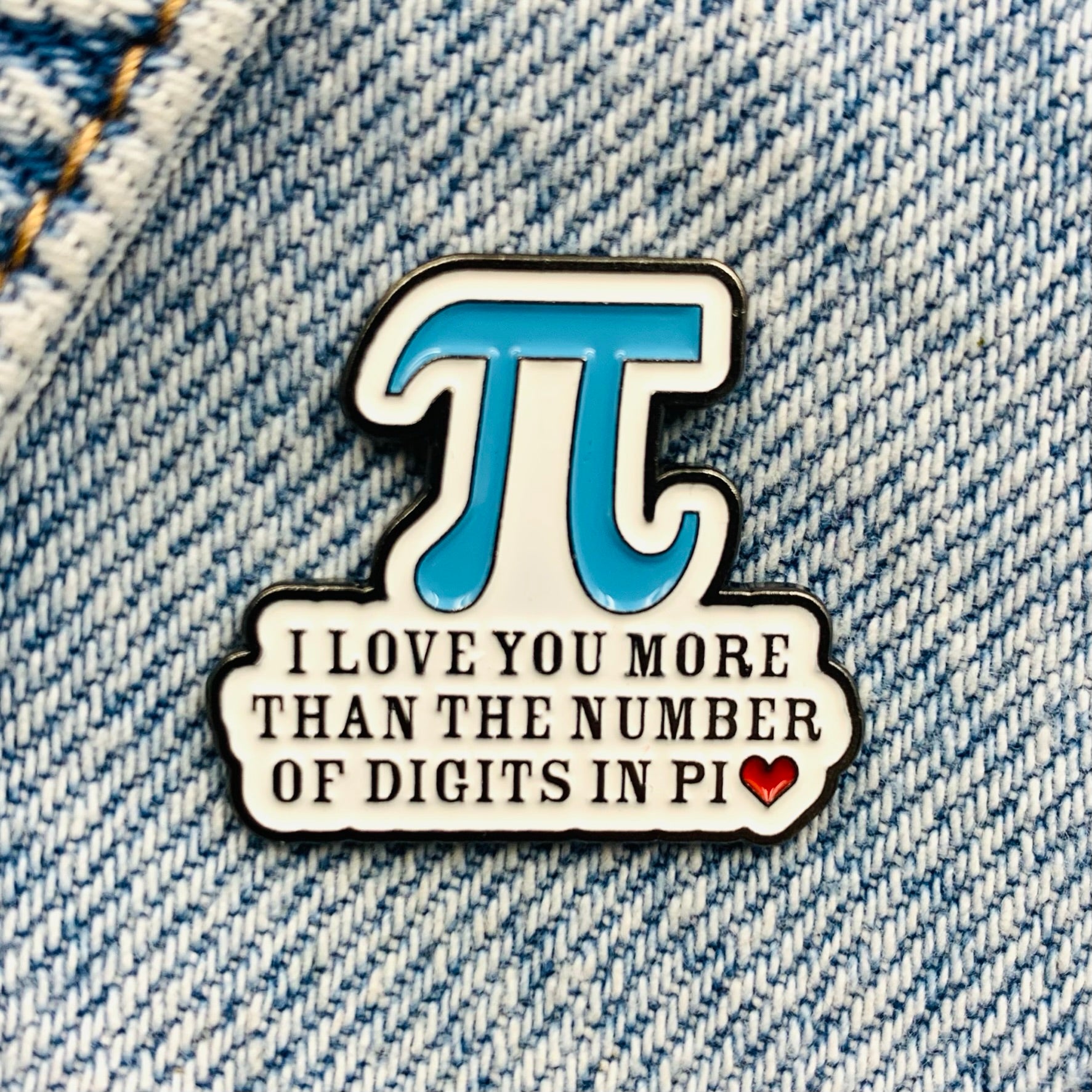 Math Enamel Pin