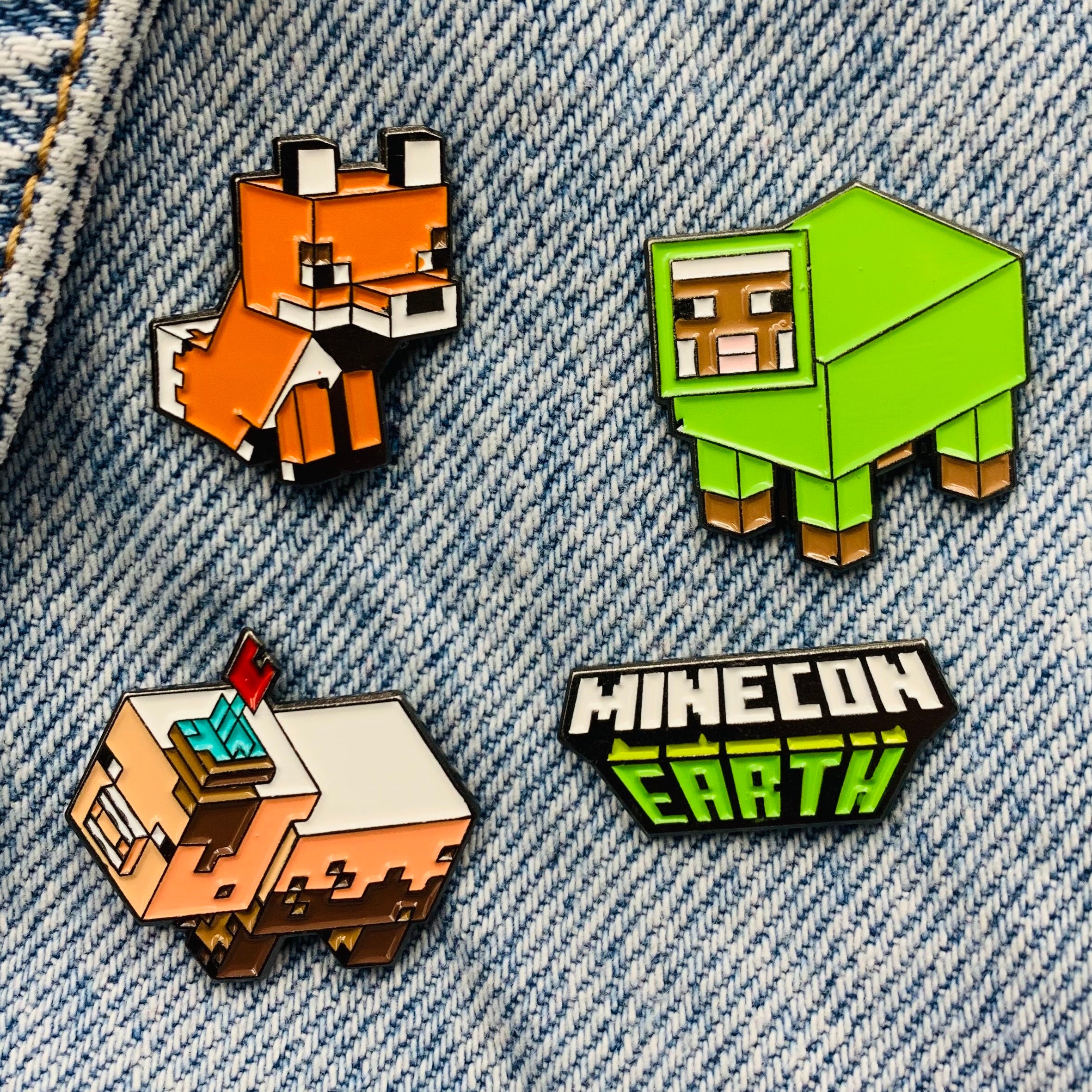 Minecraft Emaille Pins