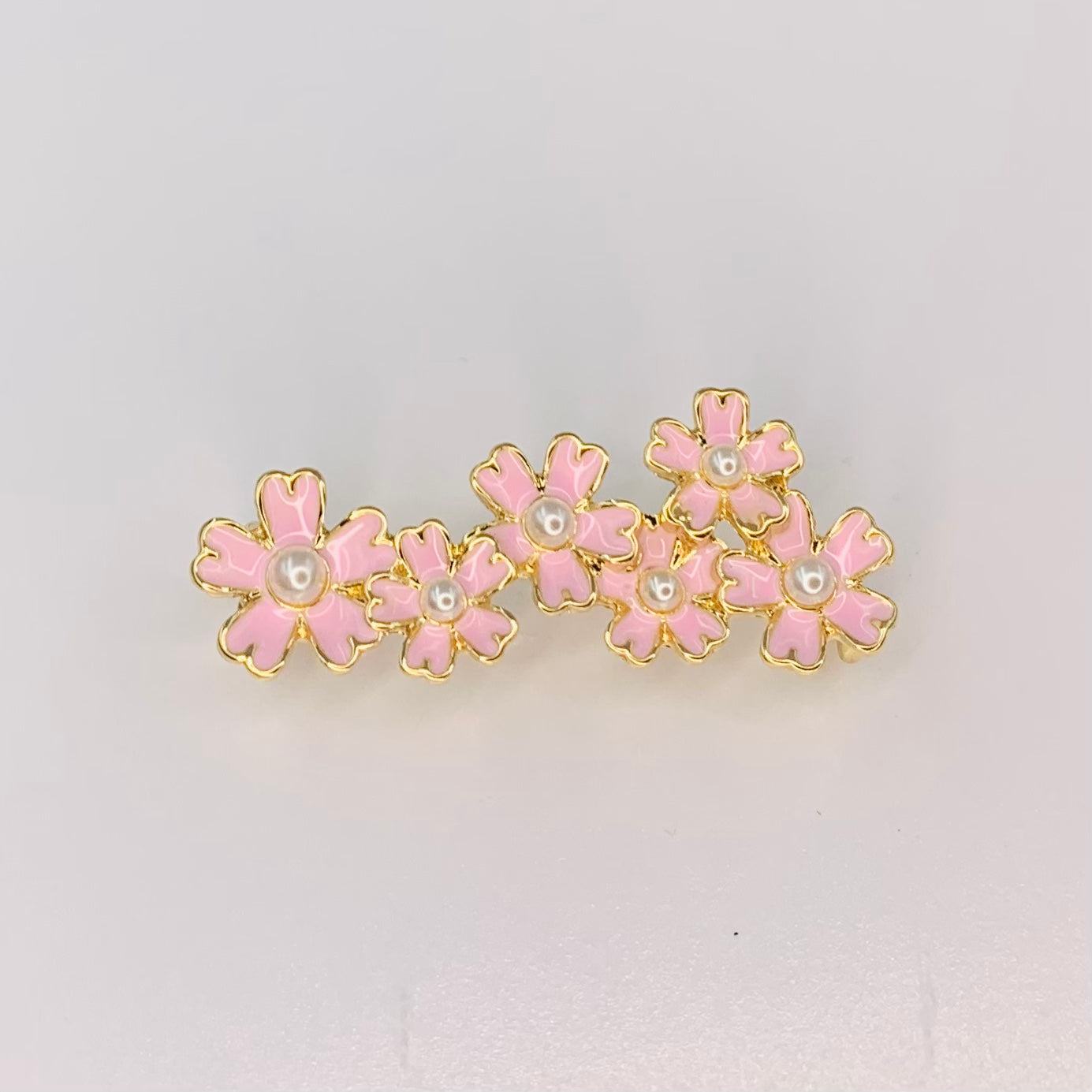 Pink Flower Lace Locks