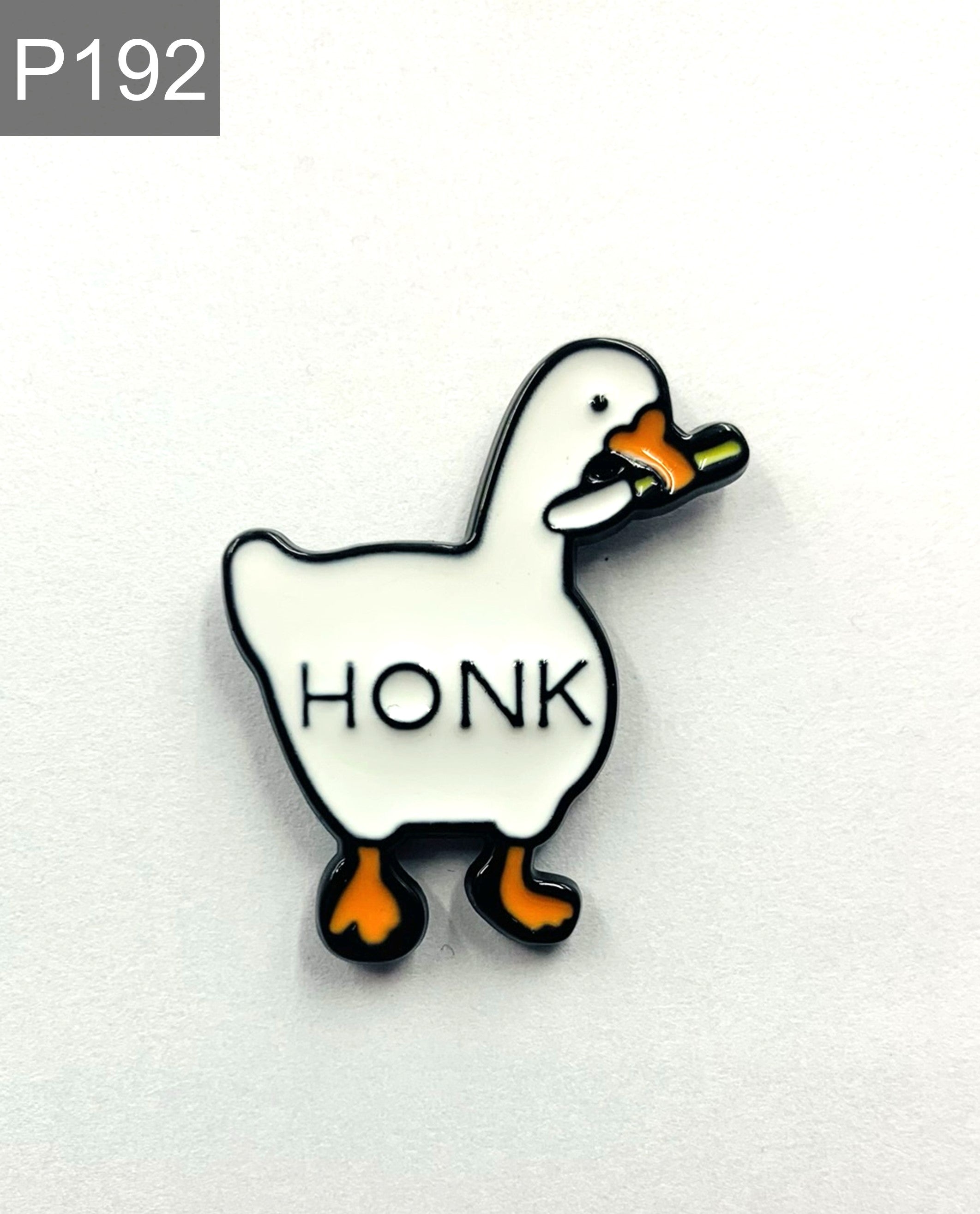 Funny Goose Honk Enamel Pin