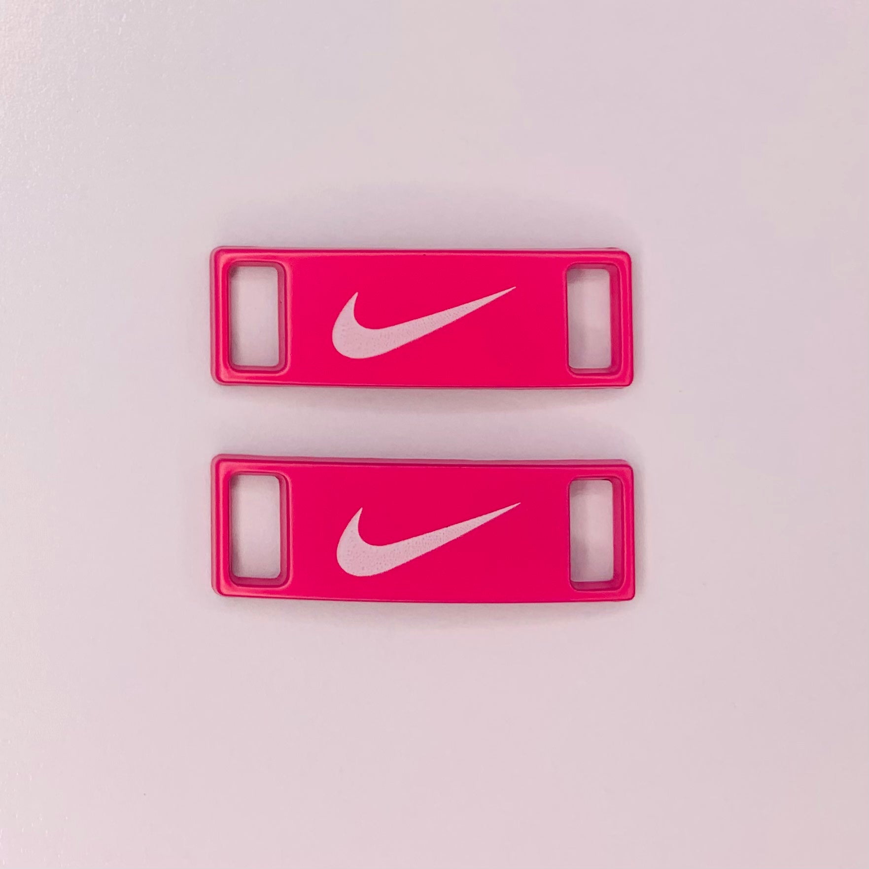 Pink / White Nike Lace Locks