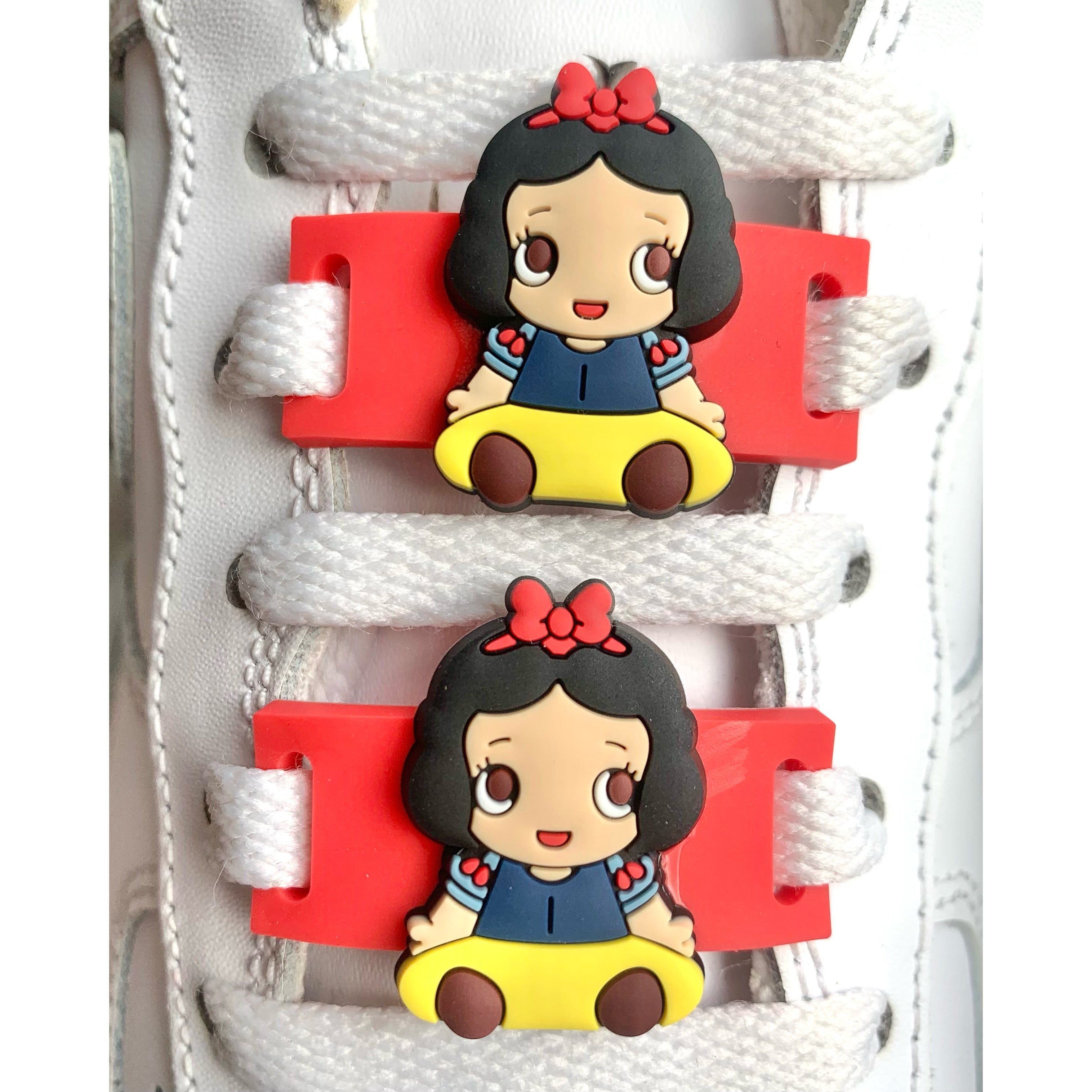 Snow white Shoe Lace Locks