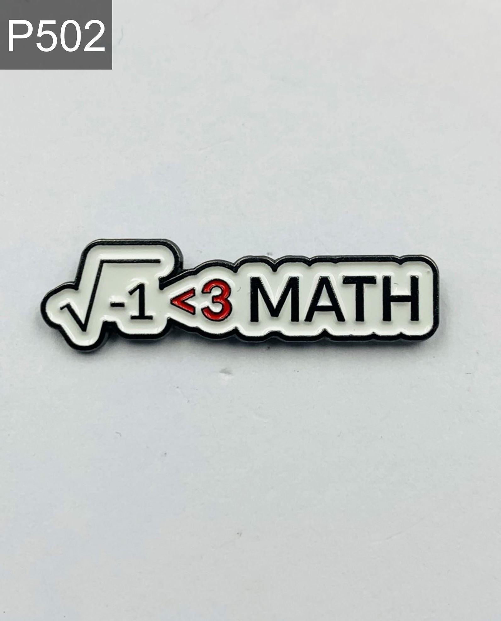 Math Enamel Pin