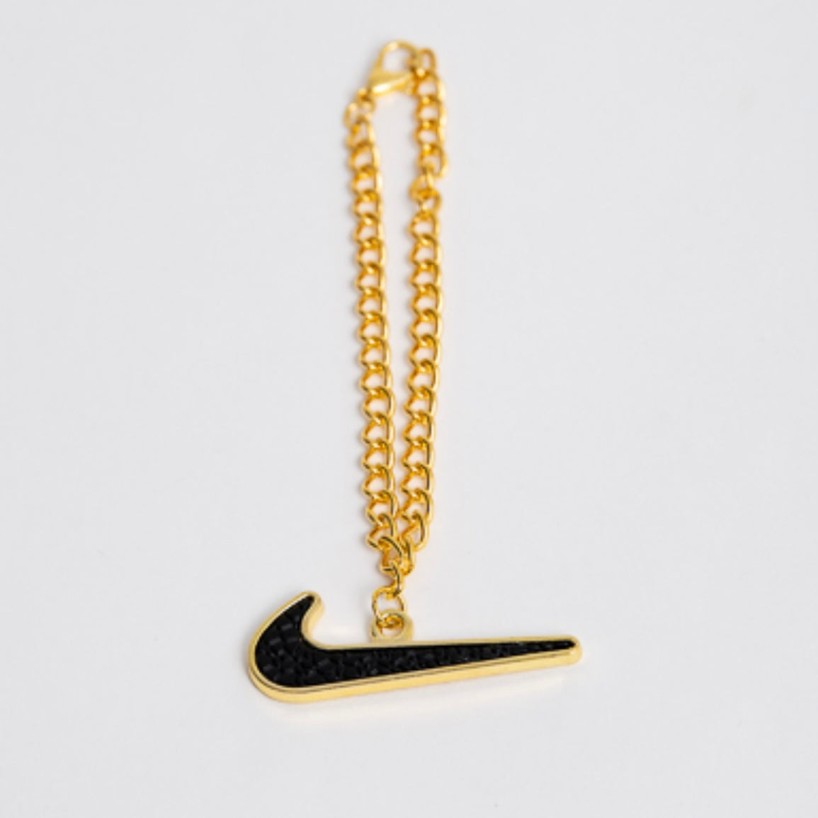 Gold / Black Nike Shoe Chain