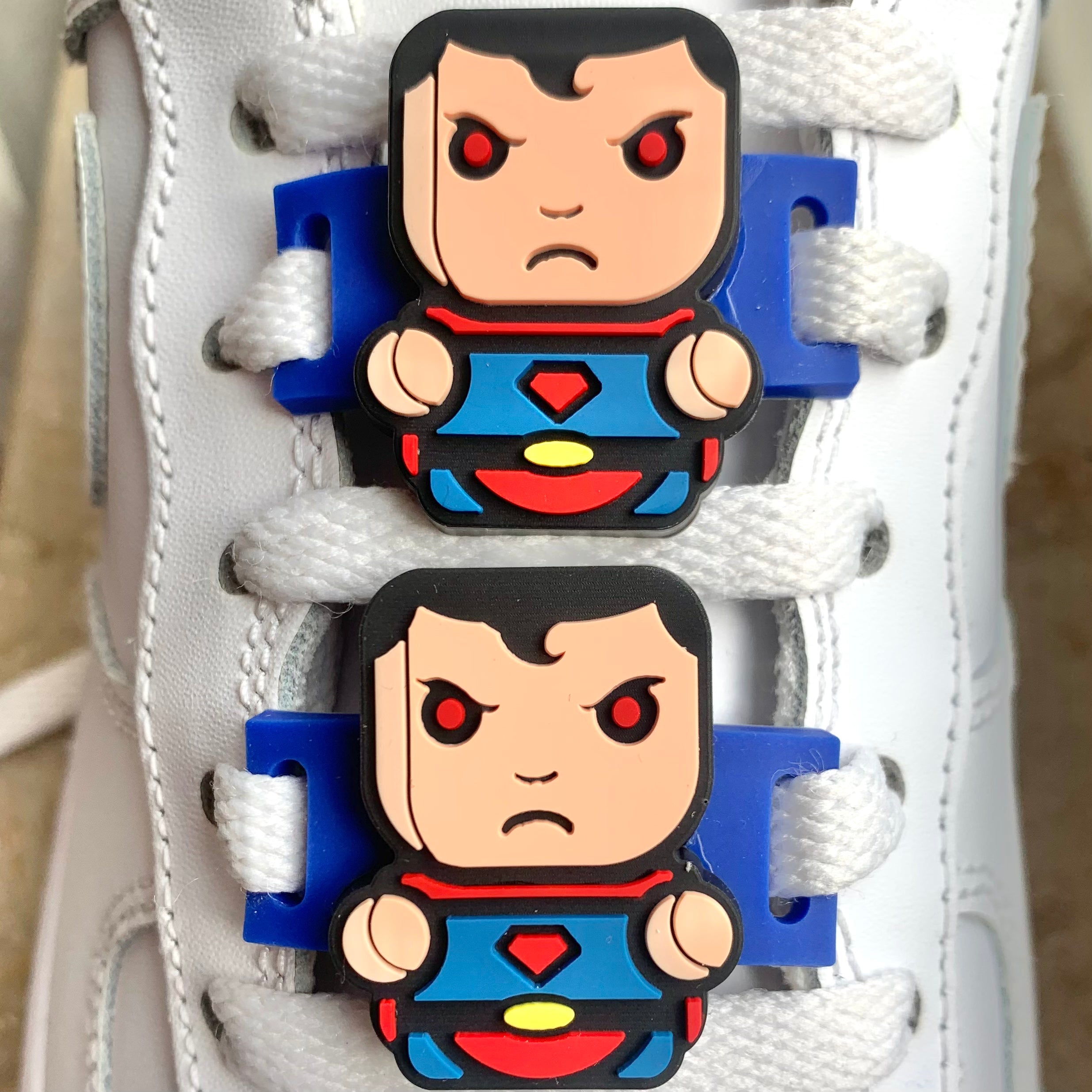 Superman Shoe Lace Locks