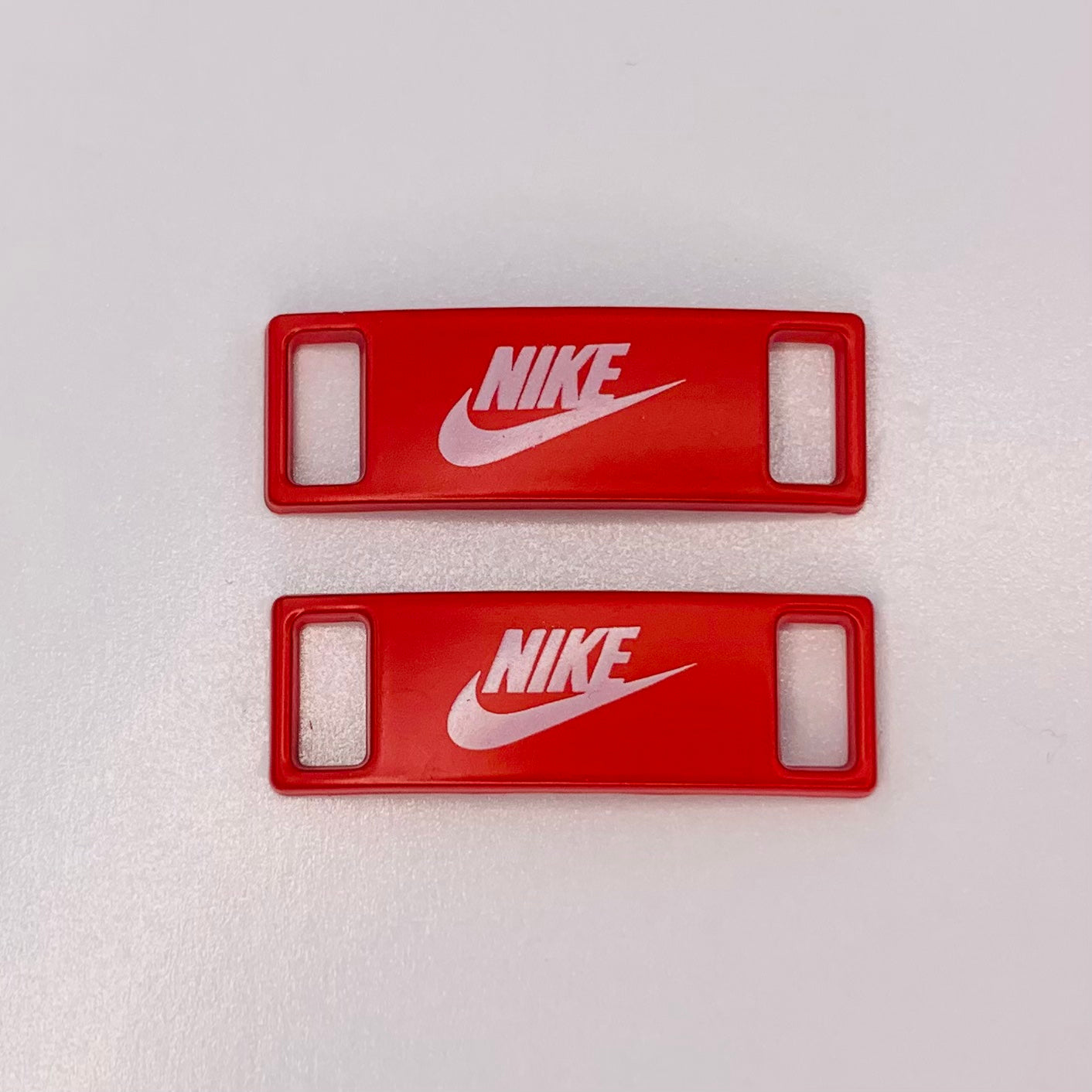 Rot / Weiße Nike Lace Locks