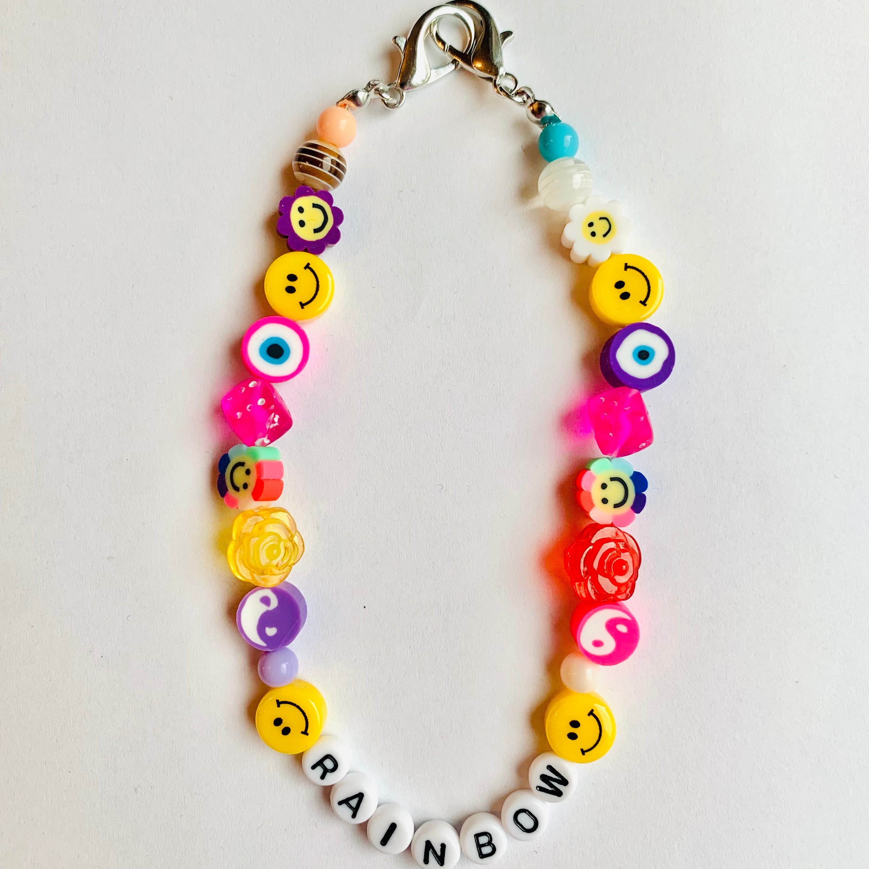 Colourful Shoe Chain „RAINBOW“