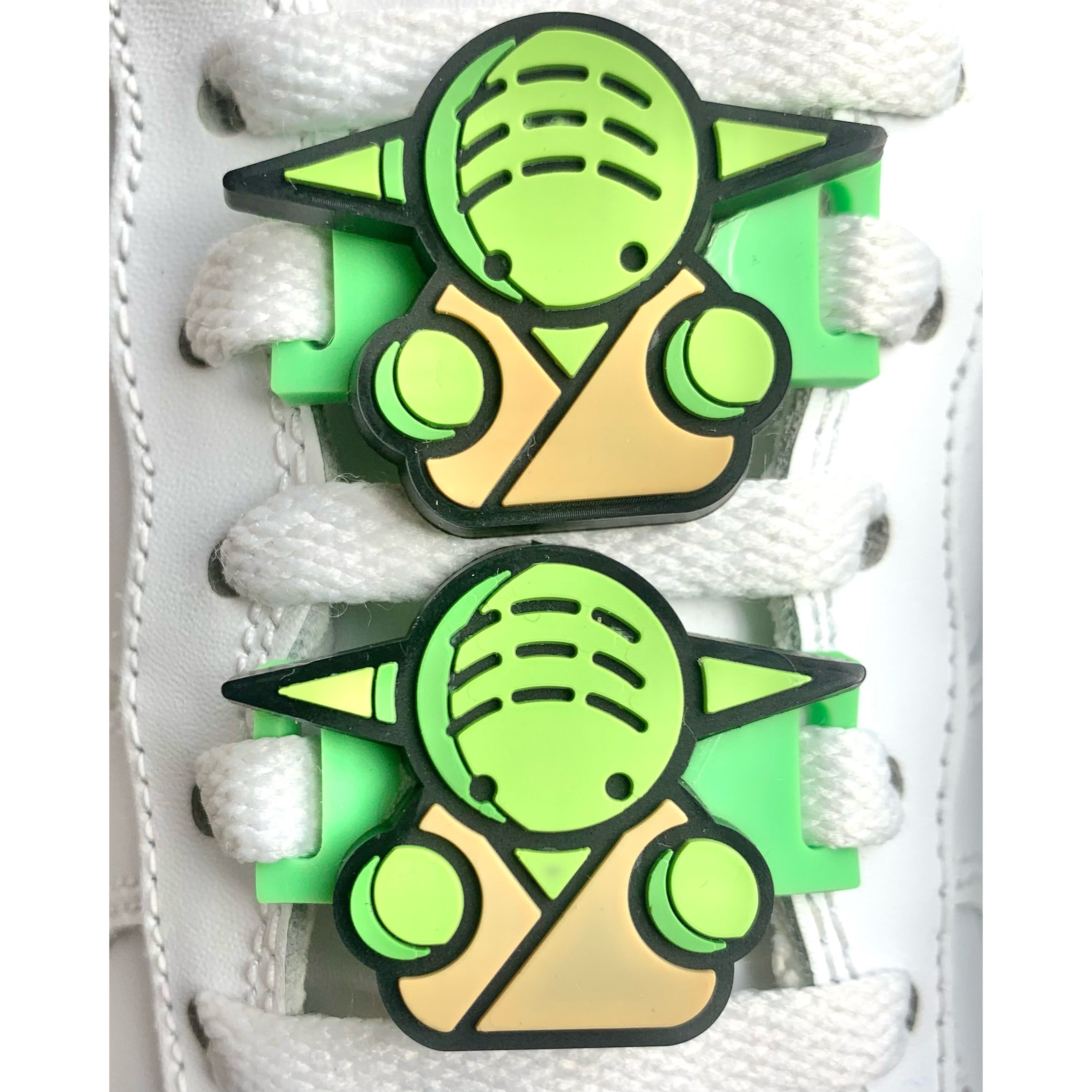 Yoda Shoe Lace Locks