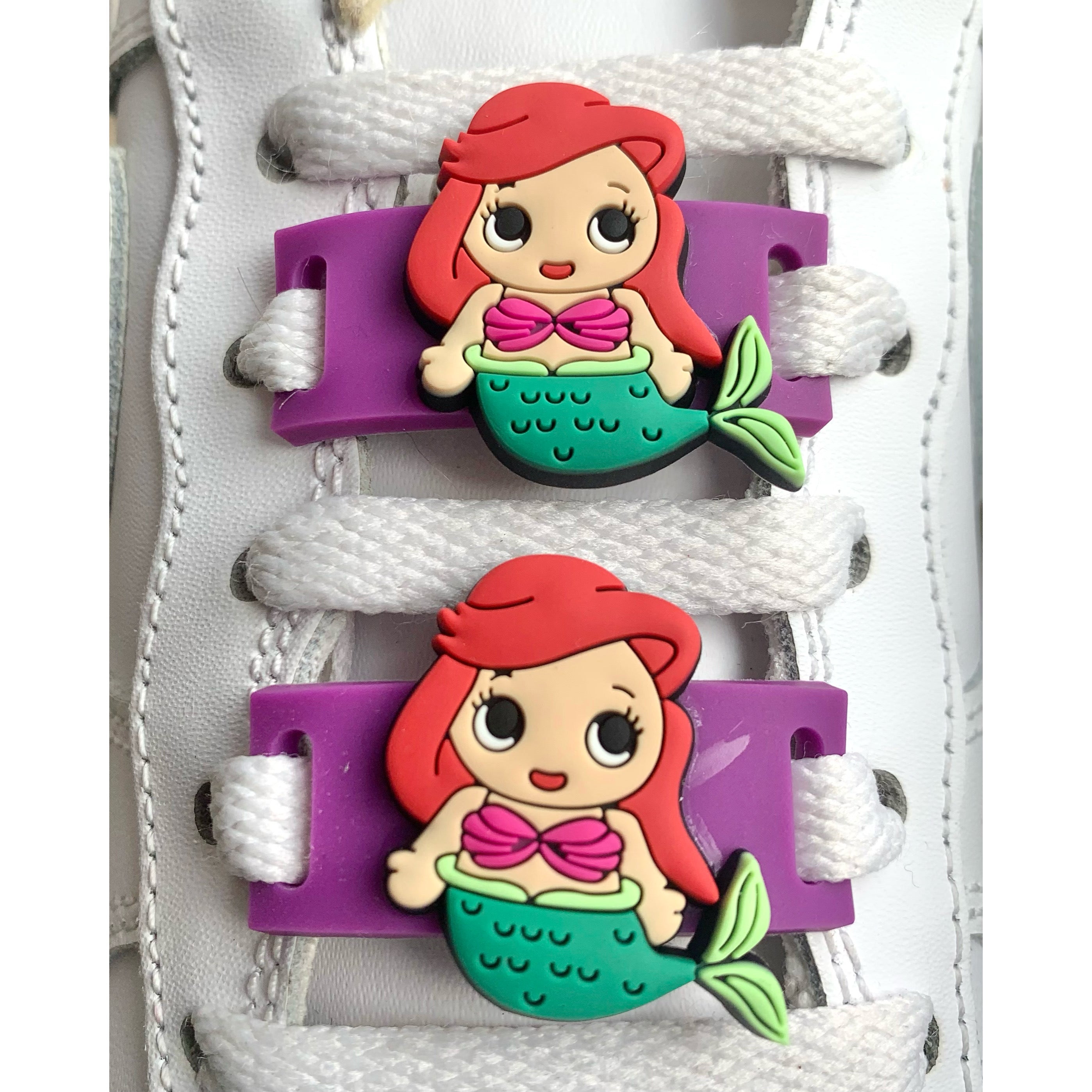 Arielle the mermaid Shoe Lace Locks