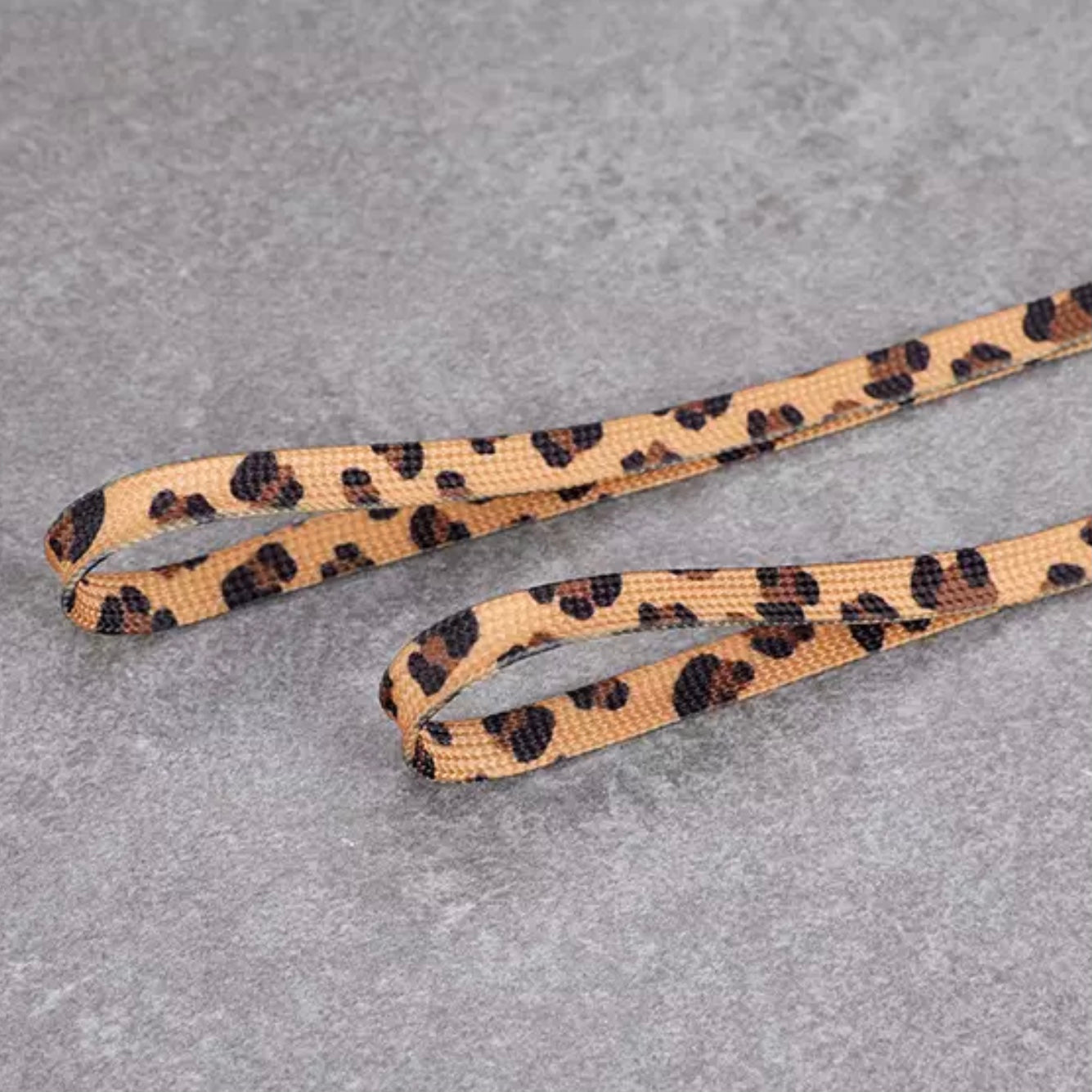 Leopard Print Shoelaces 140cm