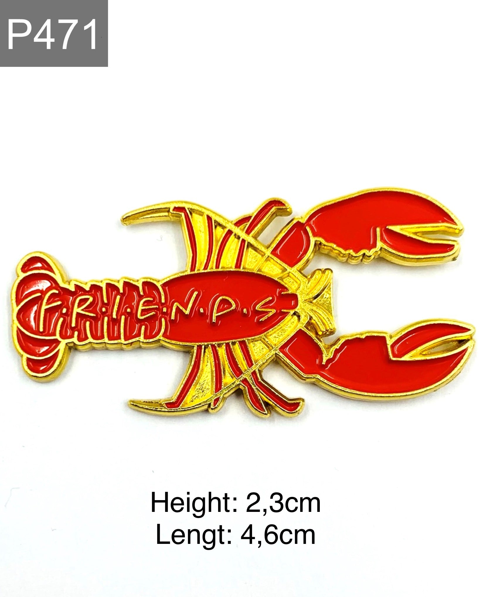 Lobster „Friends“ Enamel Pin