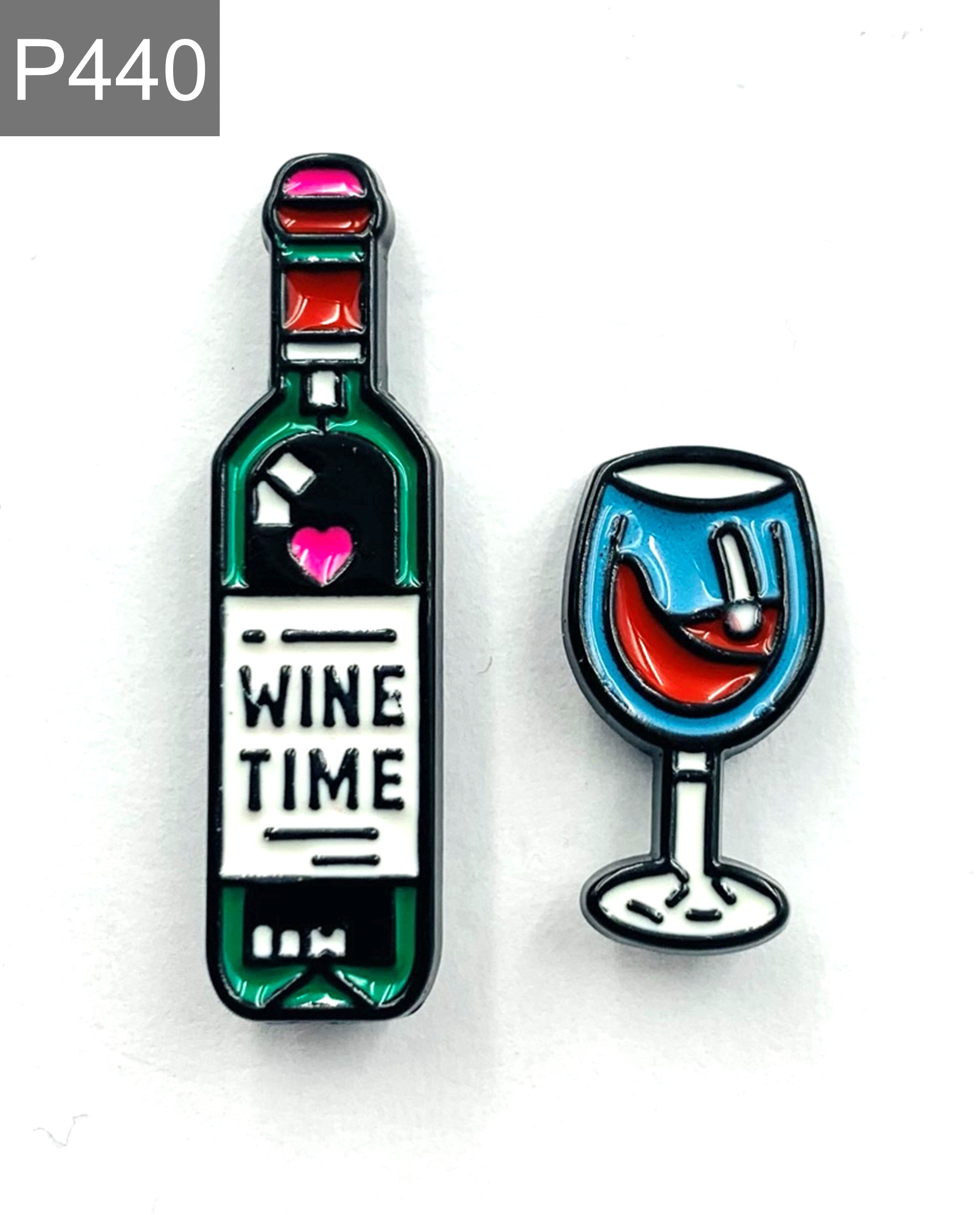 Wine Enamel Pin