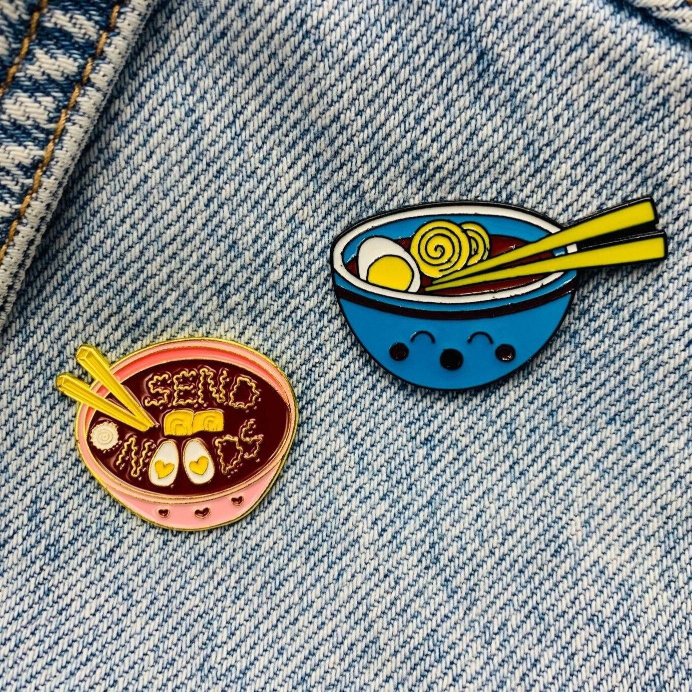 Ramen Soup Enamel Pin