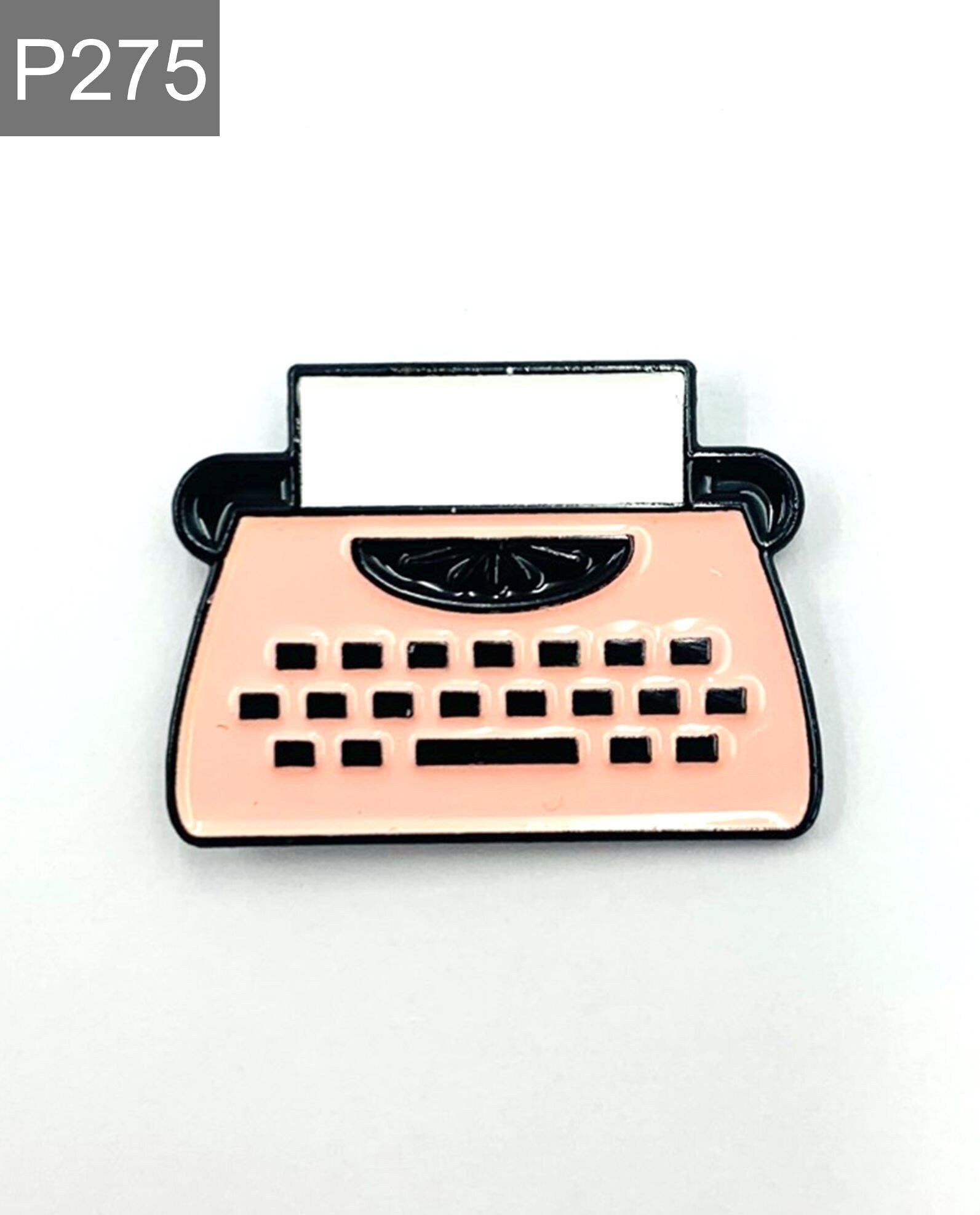 Typewriter retro Enamel Pin