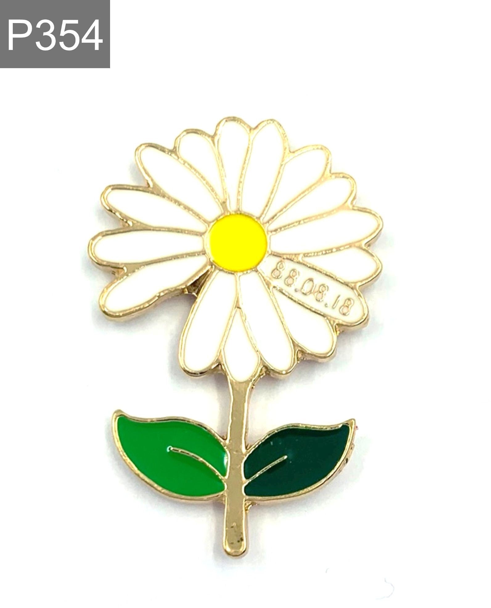 Gänseblümchen Emaille Pin