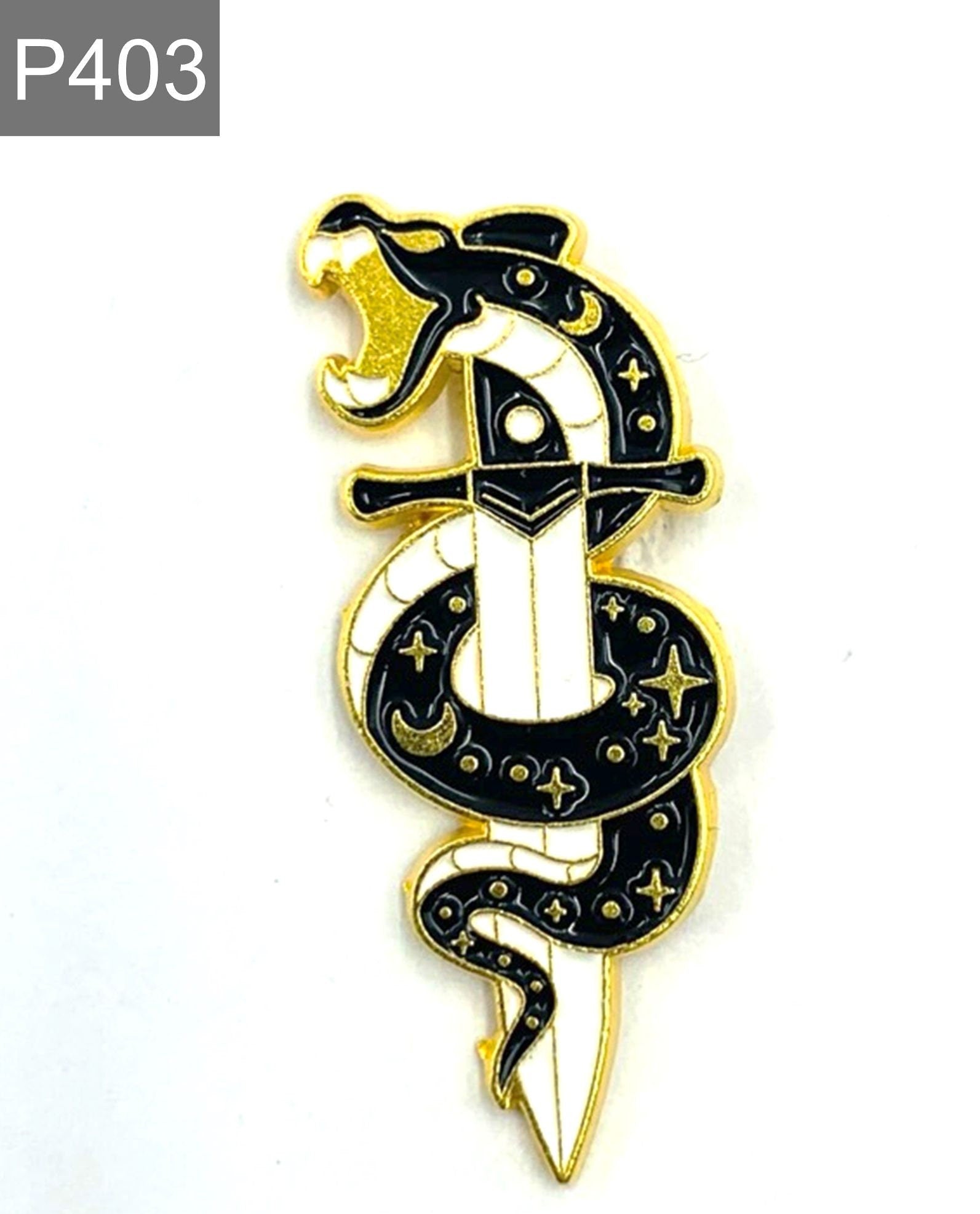 Mystic snake Enamel Pins