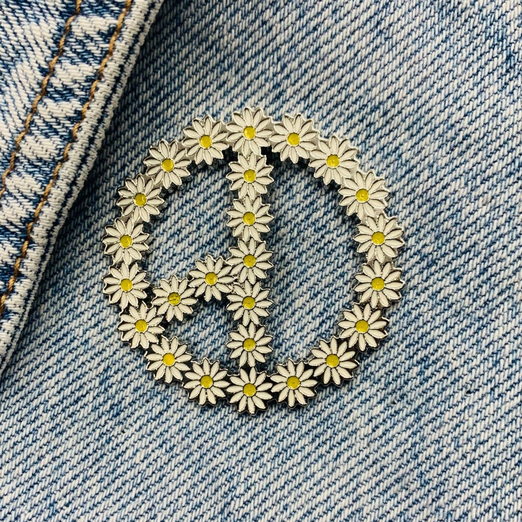 Peaceminusone Emblem Enamel Pin