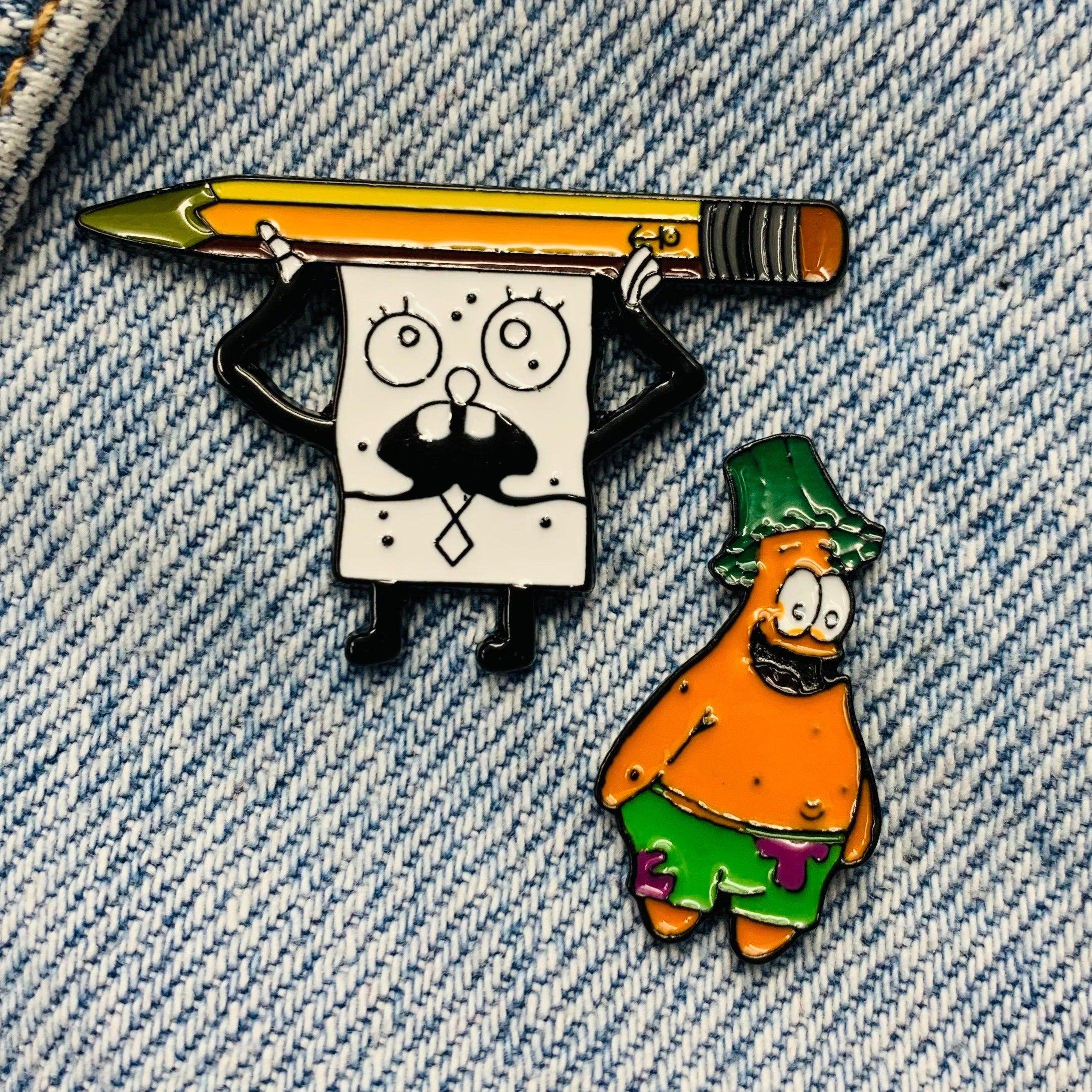 SpongeBob Patrick Emaille Pin