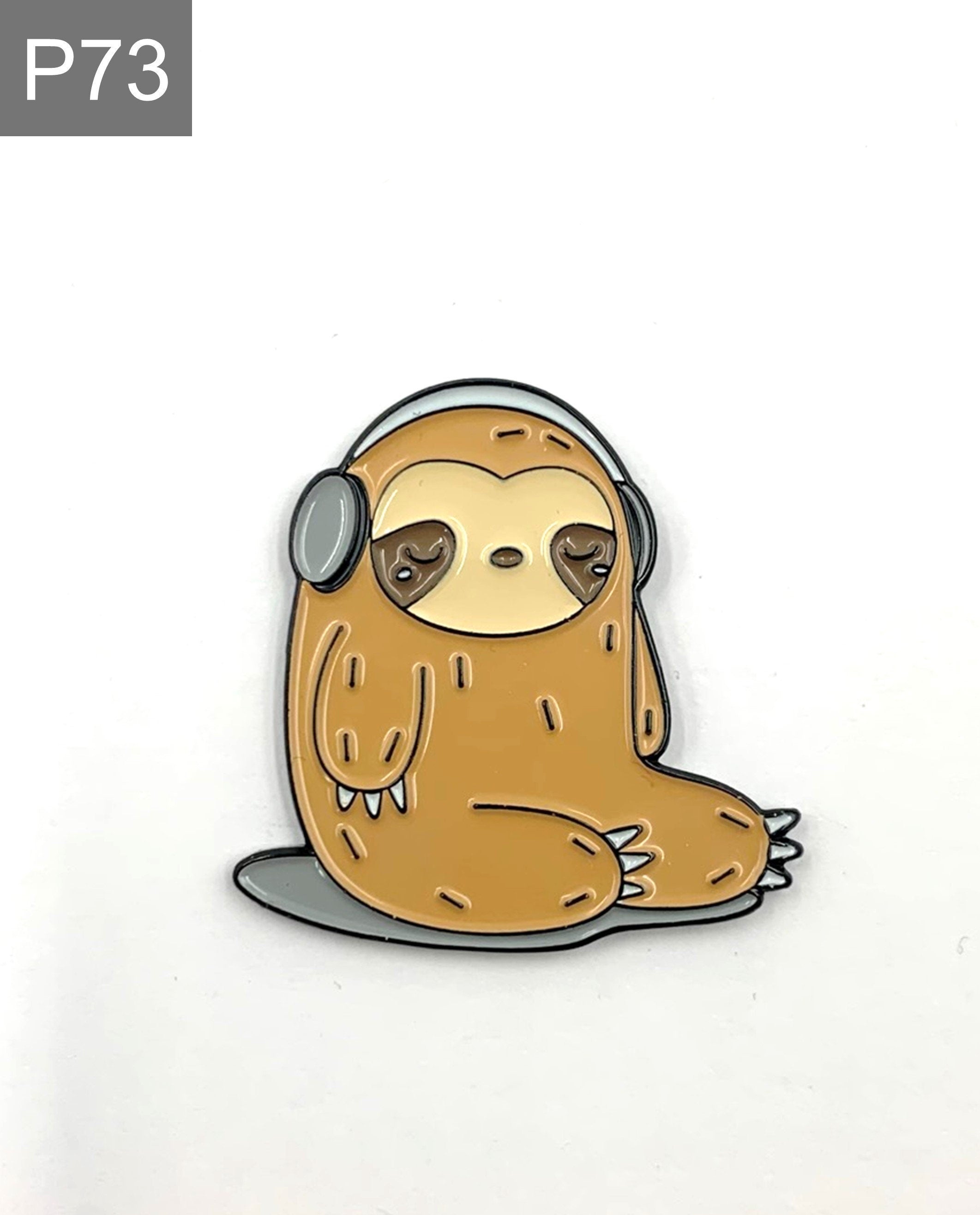 Sloth Emaille Pins