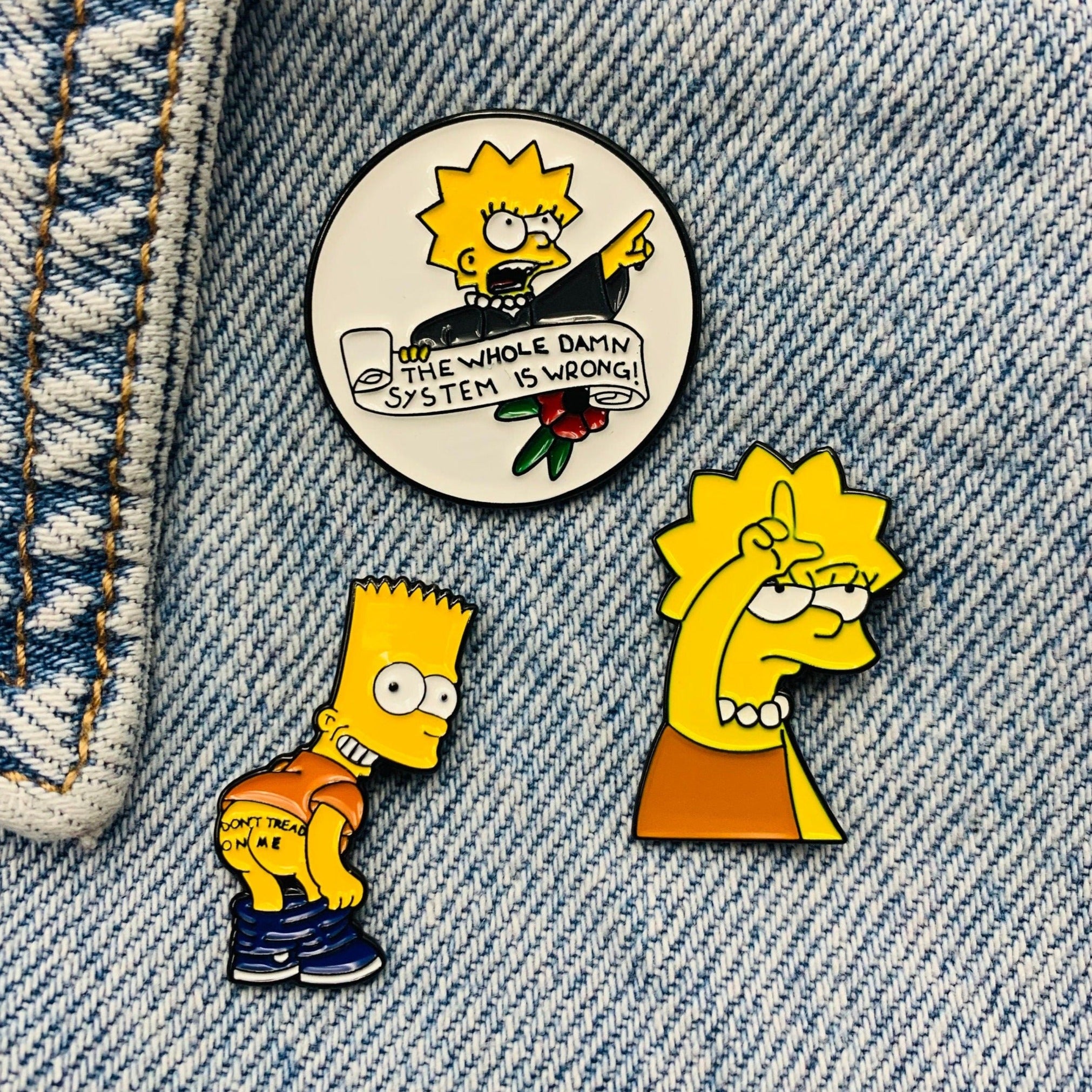 The Simpsons Enamel Pin