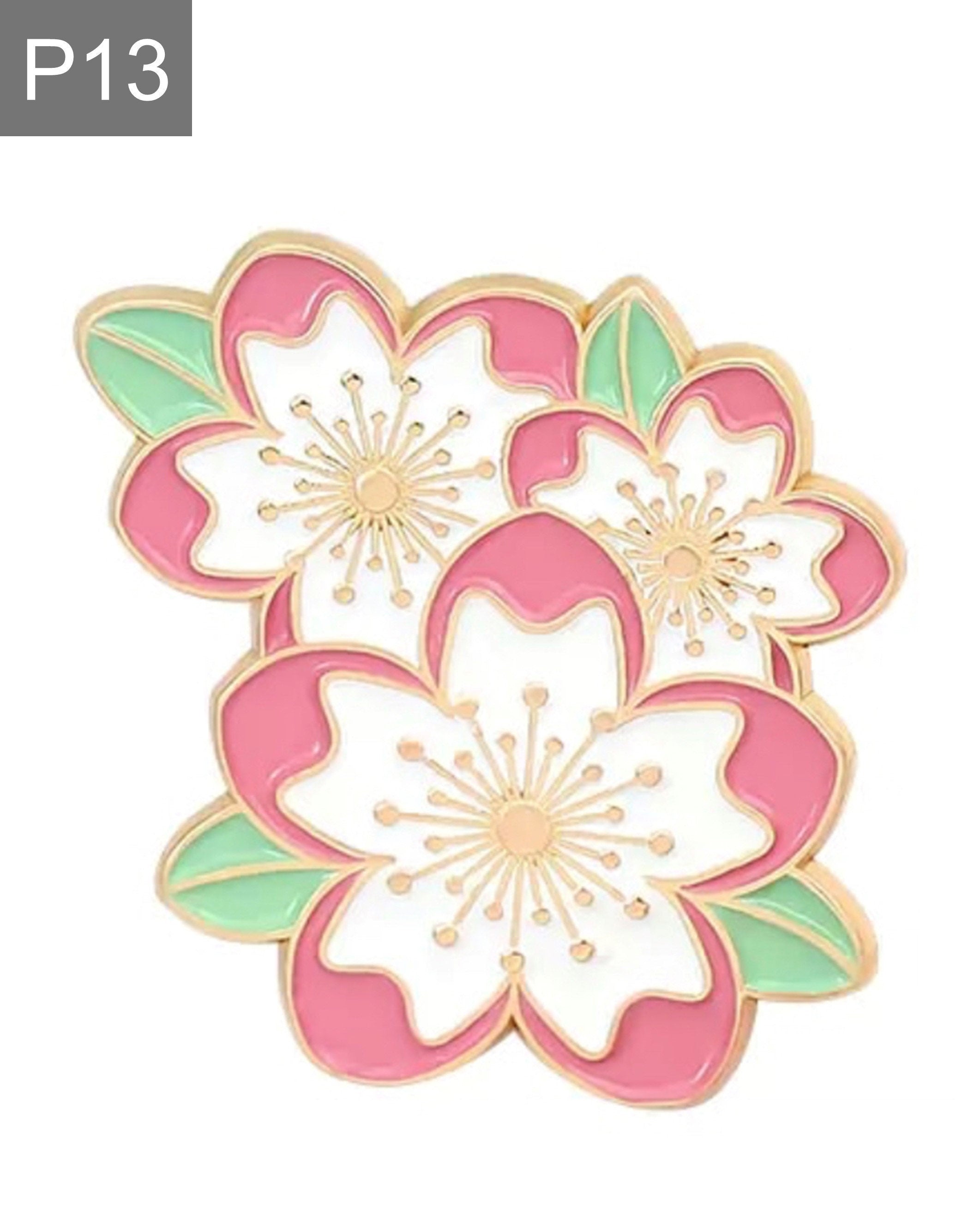 Flower Emaille Pins