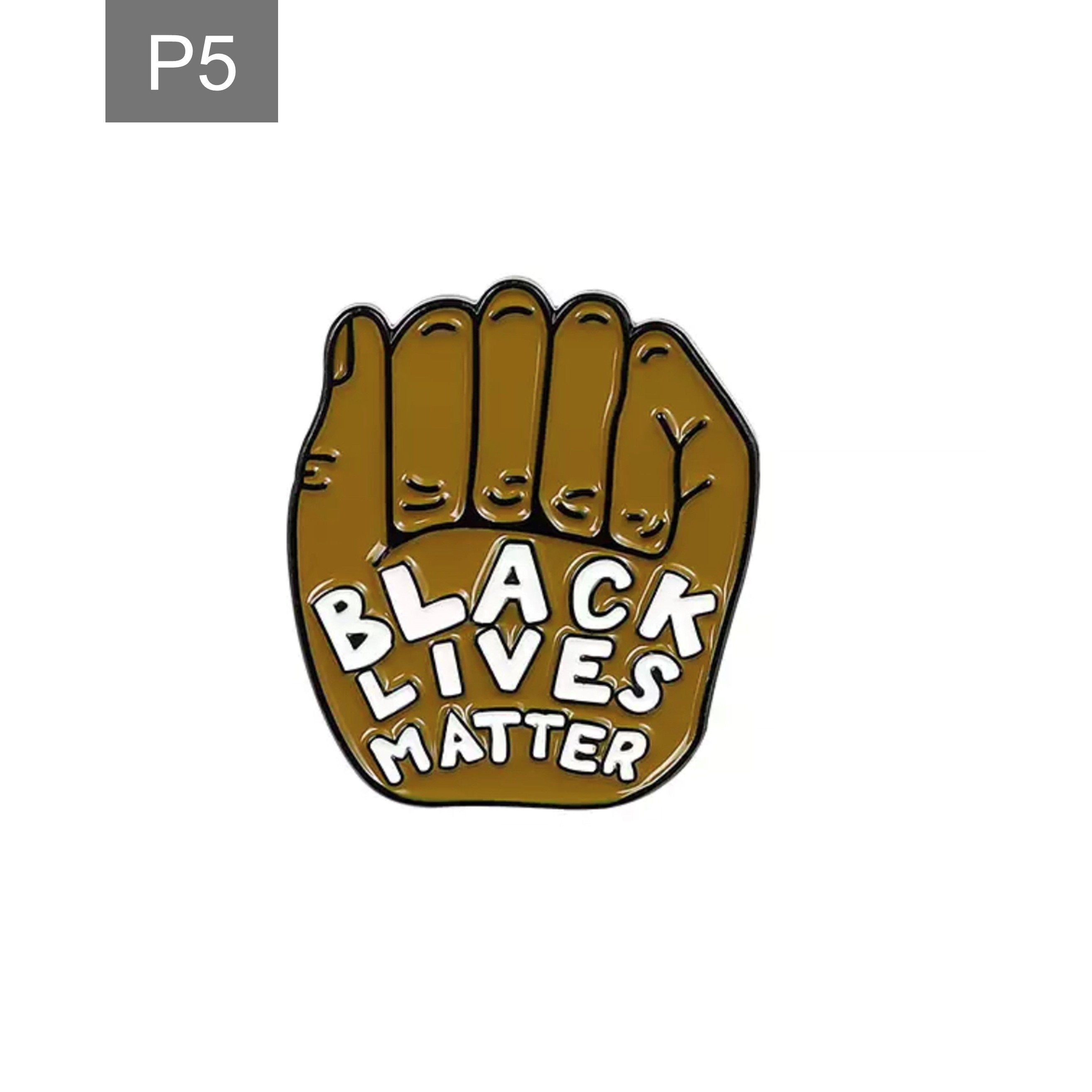 Black Lives Matter Enamel Pin