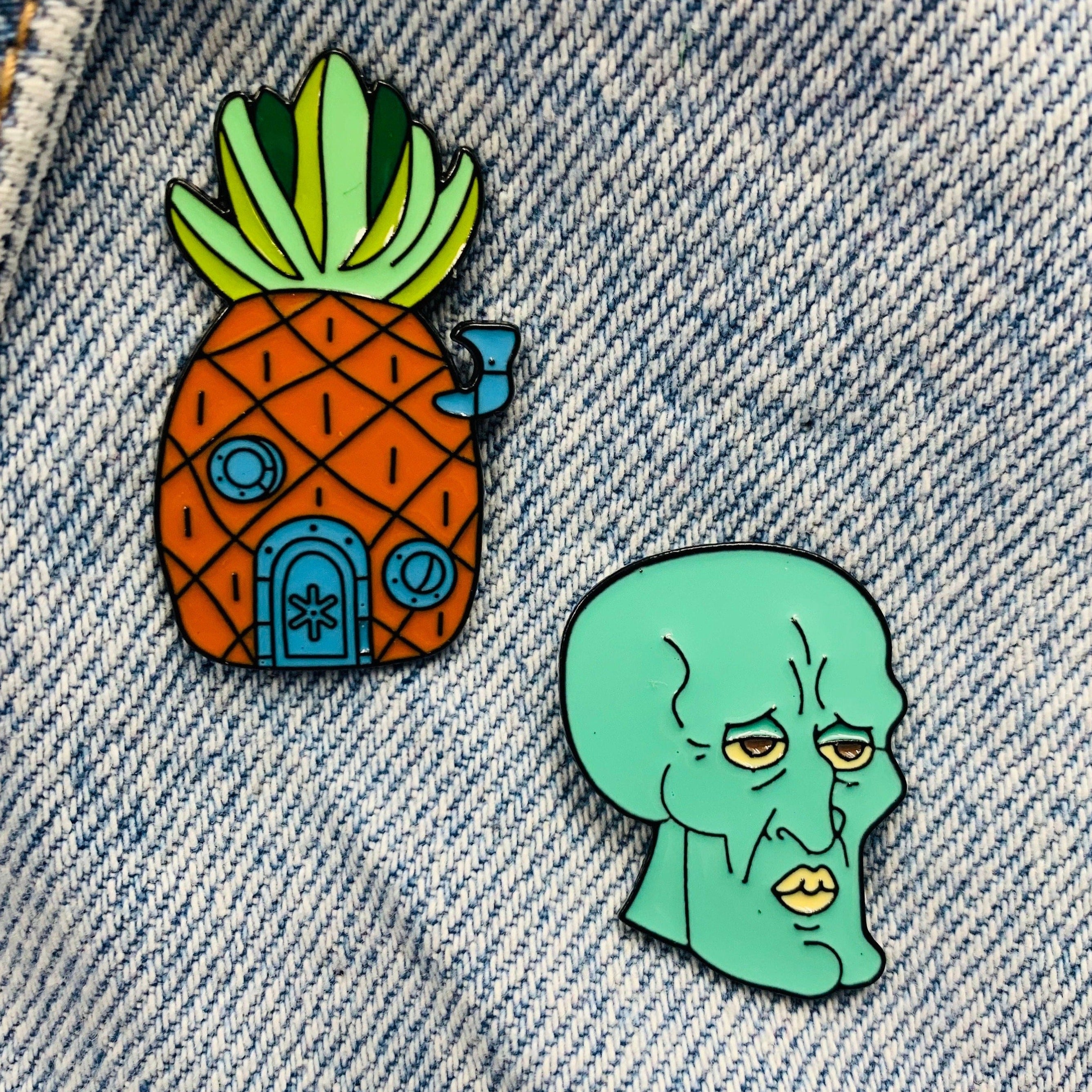 SpongeBob Enamel Pin