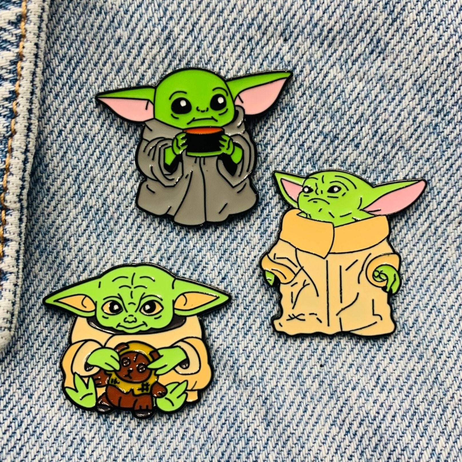 Baby Yoda Enamel Pin