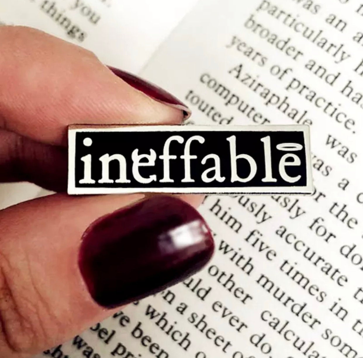 Ineffable Enamel Pin