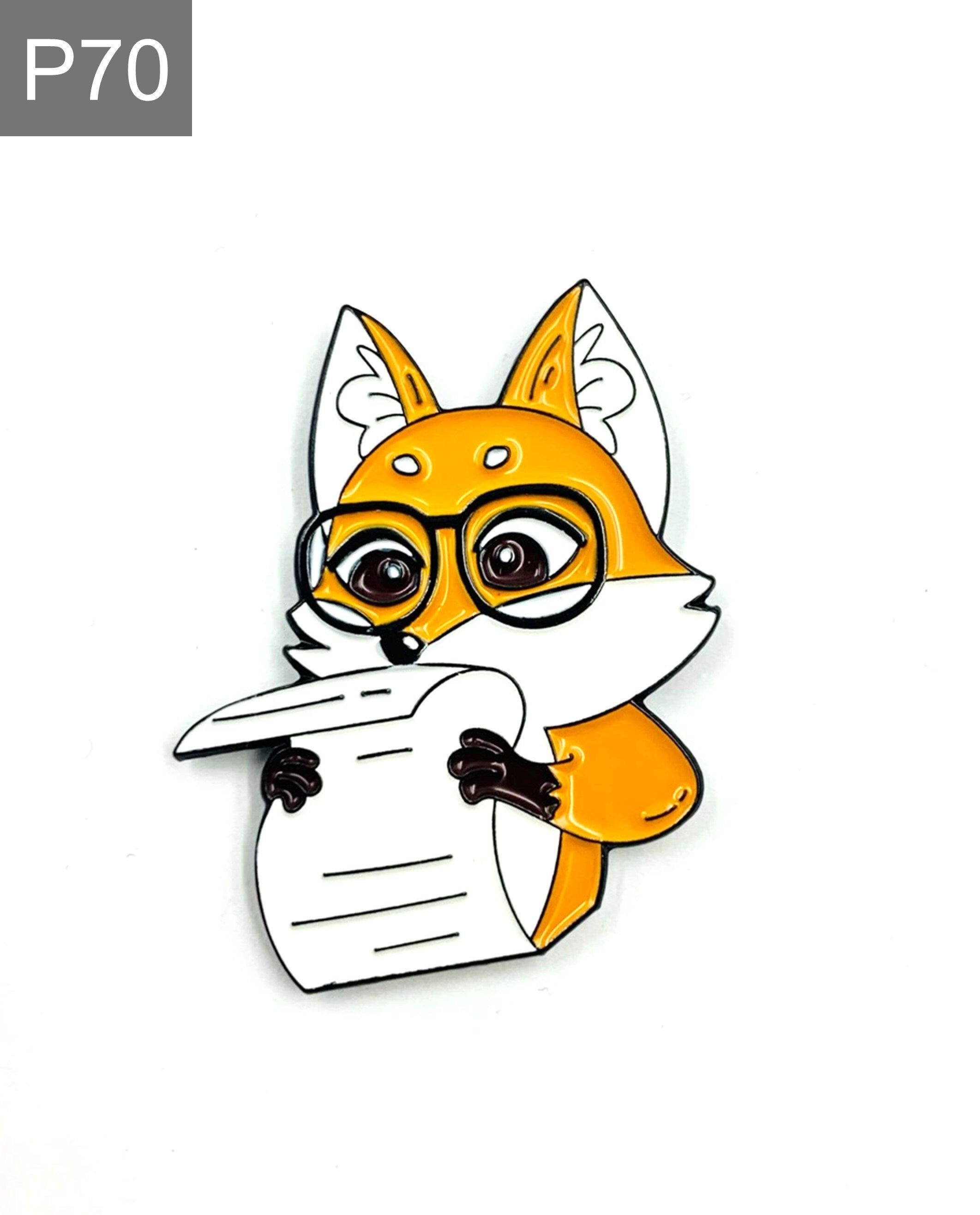 Fuchs Emaille Pin