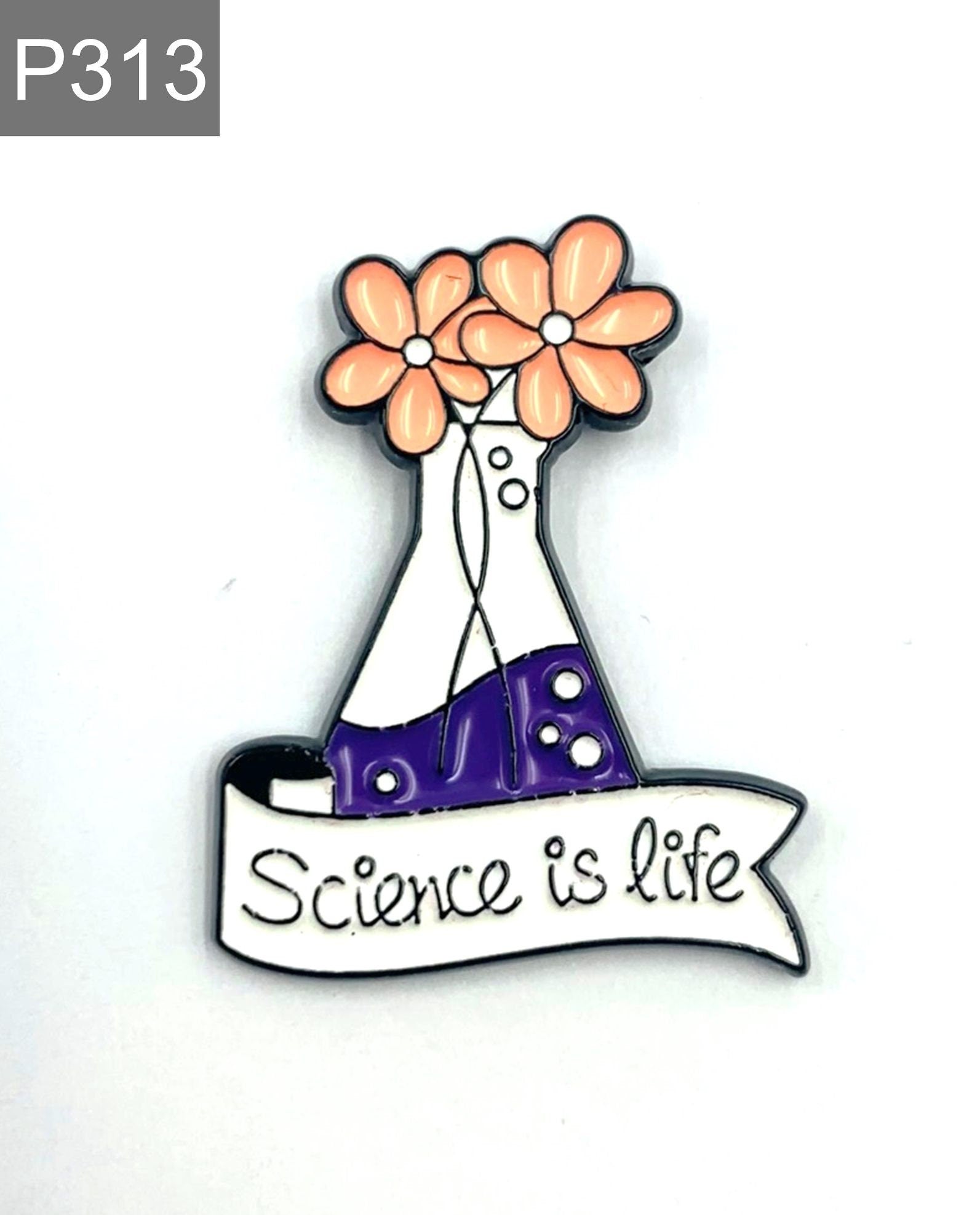 Wissenschafts Emaille Pin