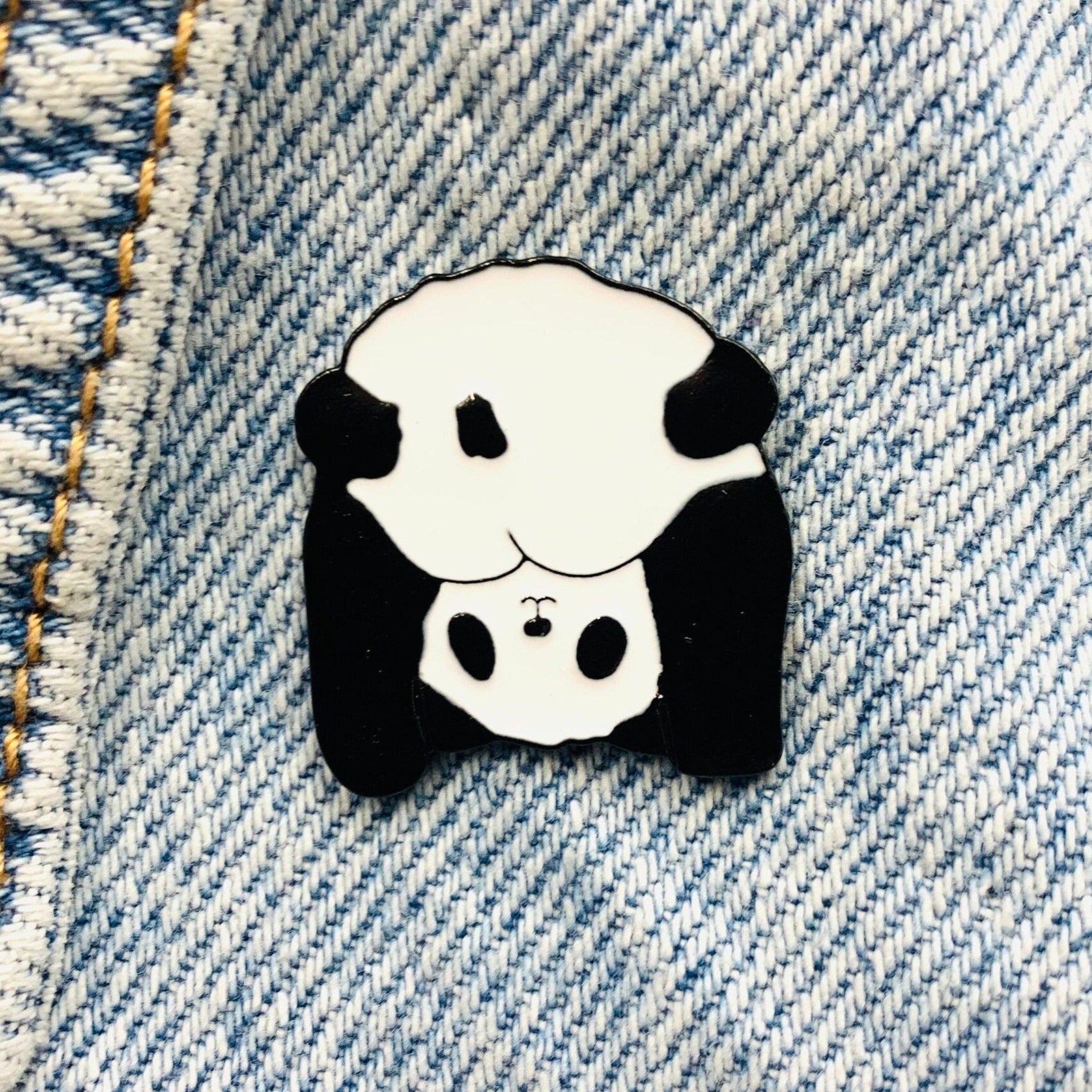 Panda Enamel Pin