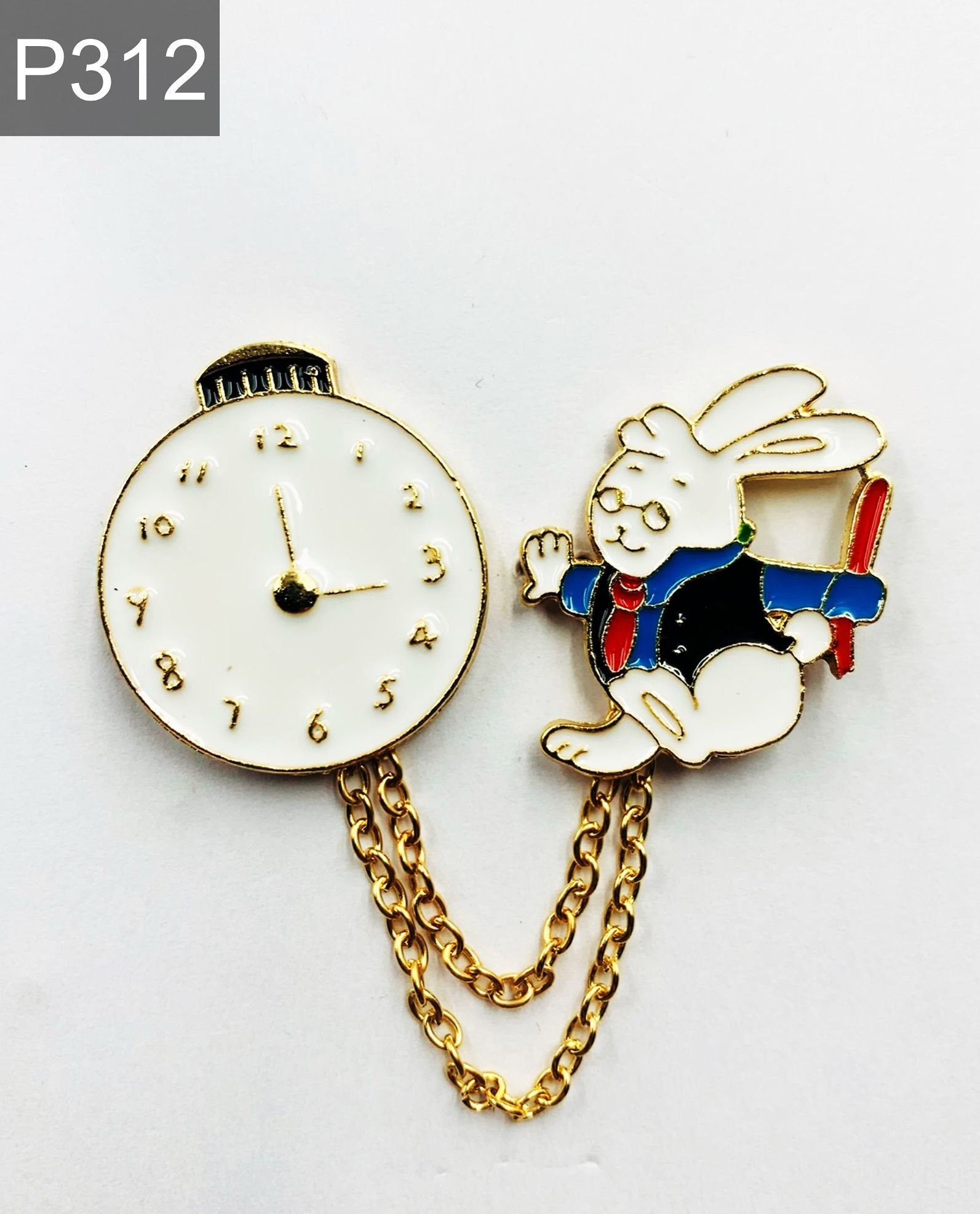 Alice in wonderland Enamel Pin