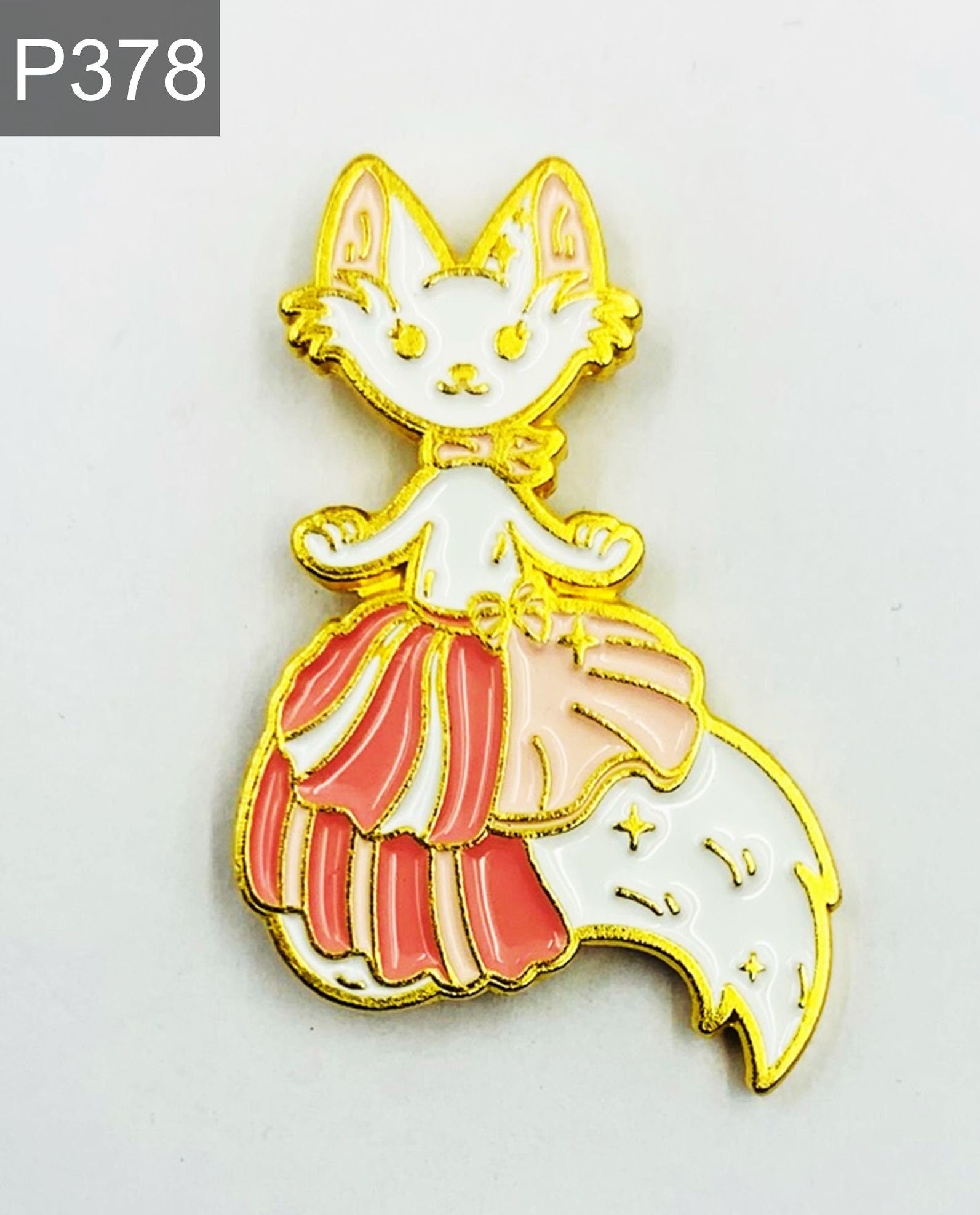 Katzen Emaille Pin