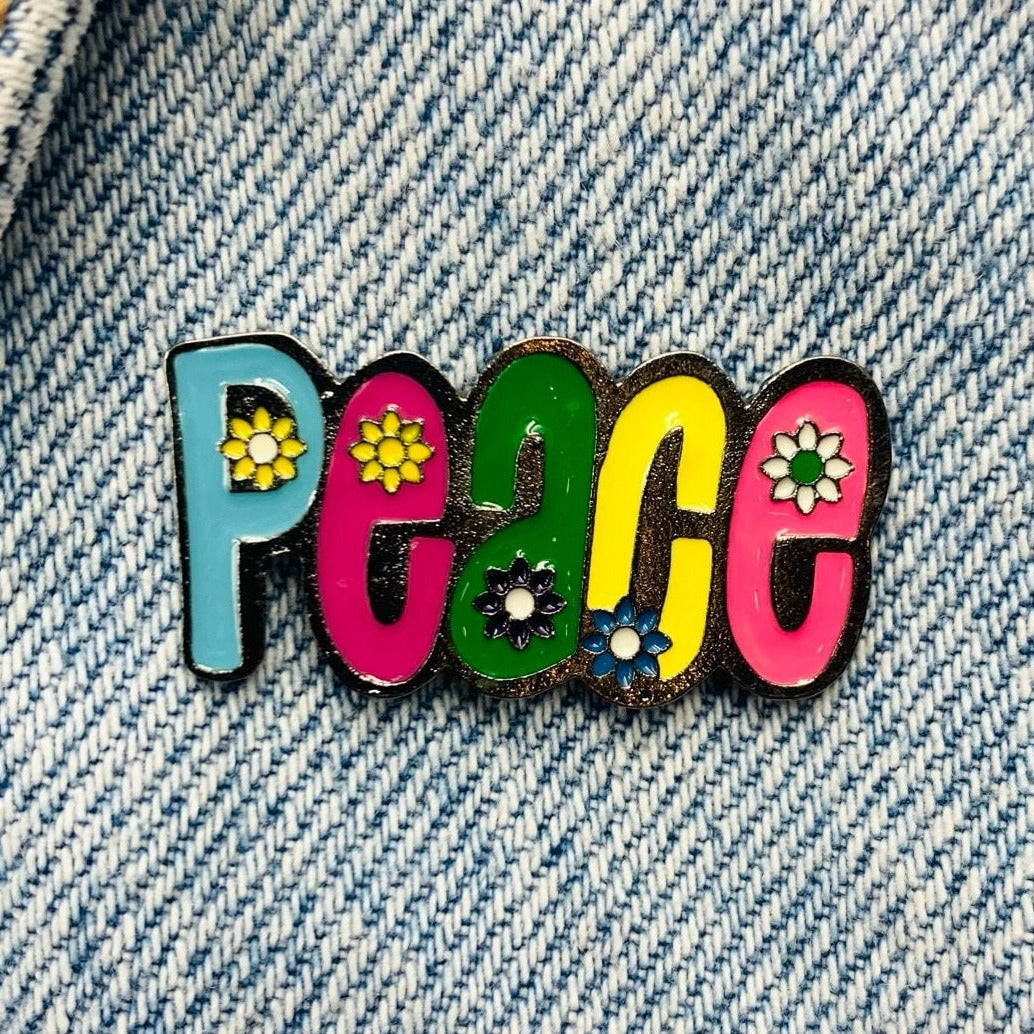 Peace Enamel Pin